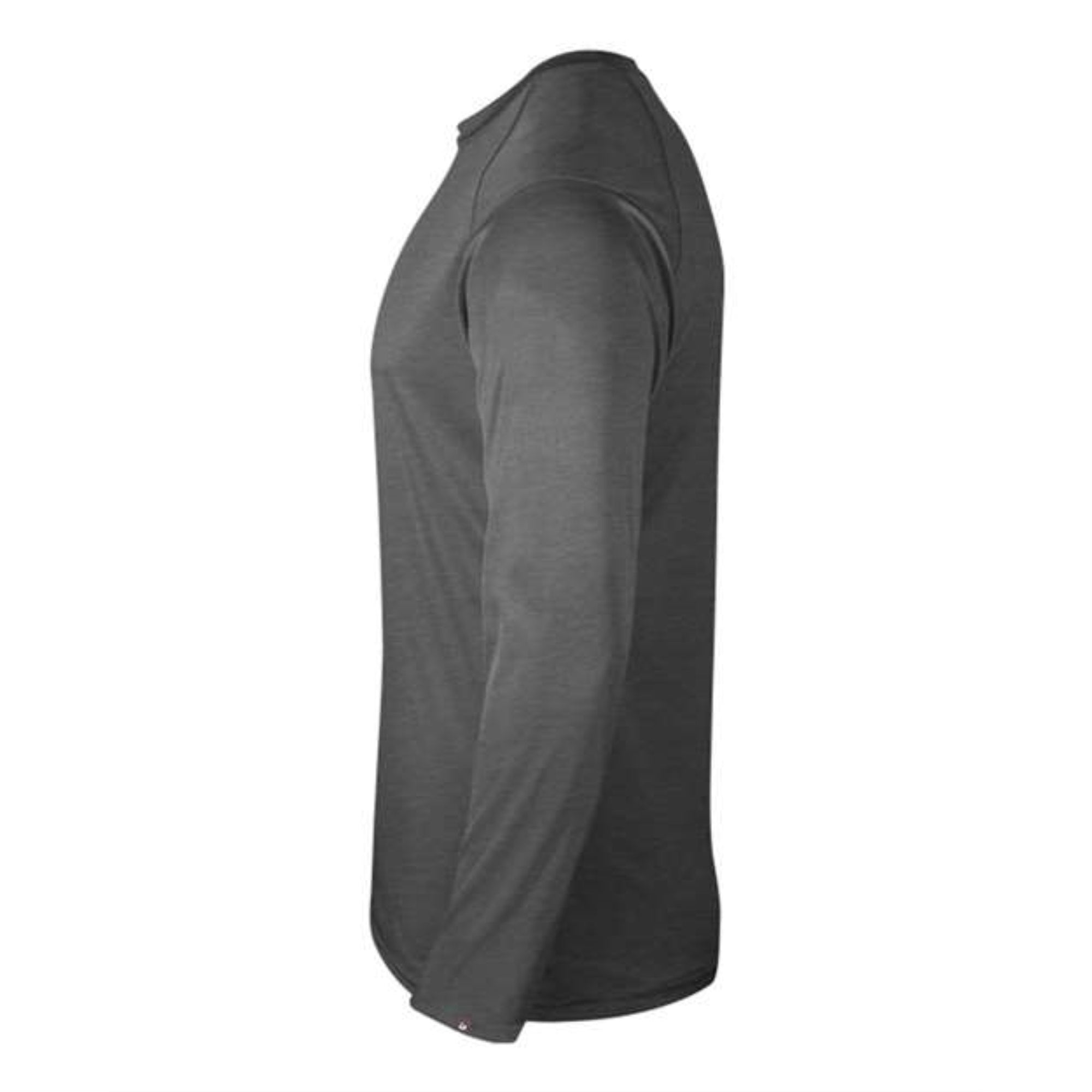 Badger Fitflex Performance Long Sleeve T-Shirt - Charcoal, Xs