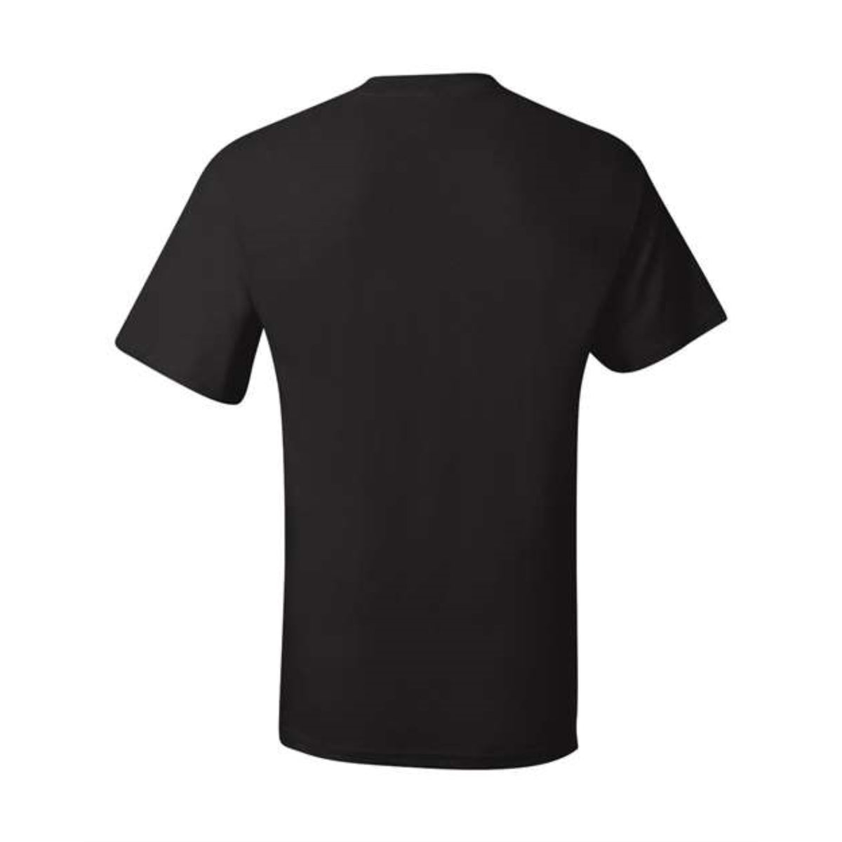 Hanes Beefy-T Short Sleeve Pocket T-Shirt - Black, M