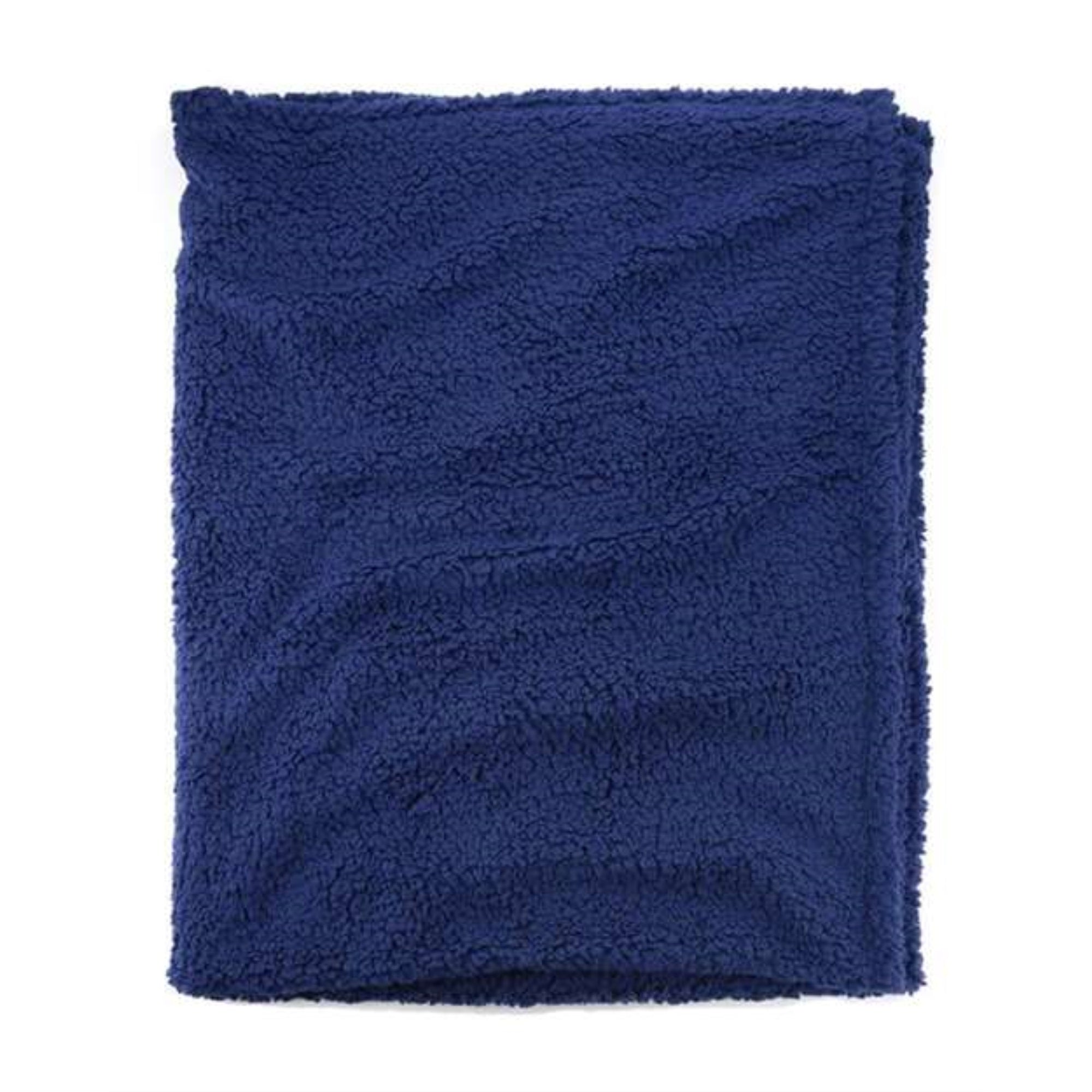Boxercraft Sherpa Blanket - Navy, One Size