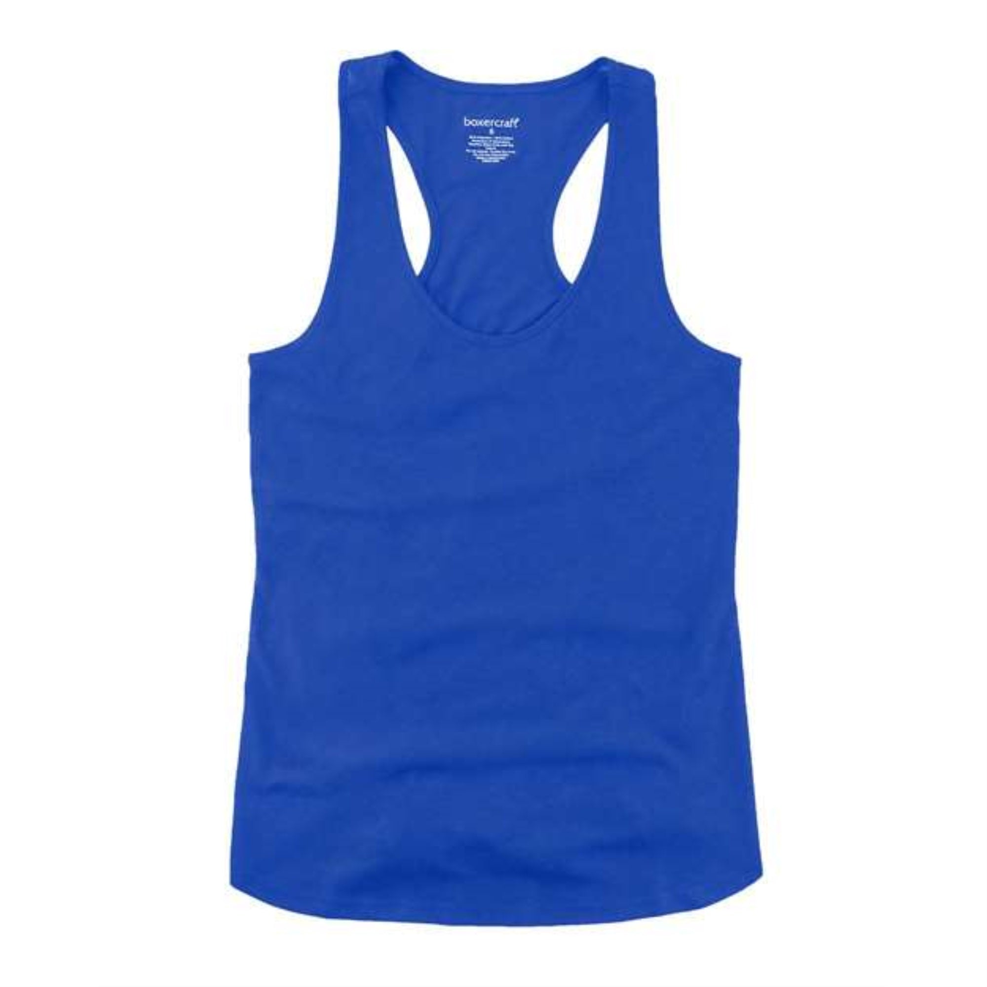Boxercraft Women's Essential Racerback Tank Top - Royal, XS