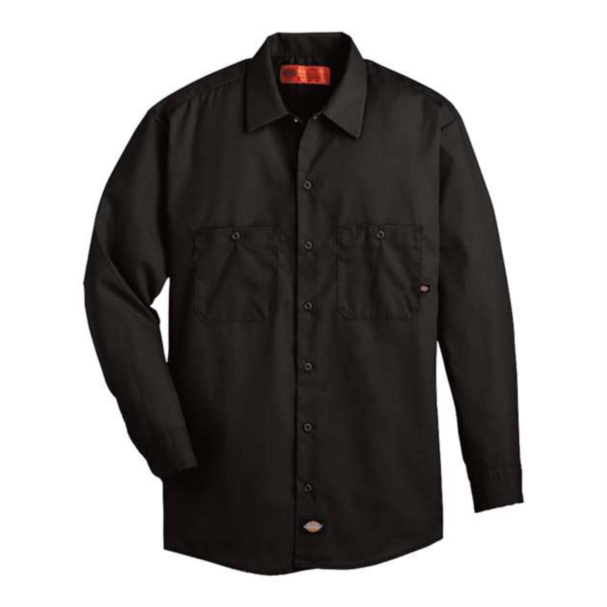 Dickies Industrial Long Sleeve Work Shirt - Black, S