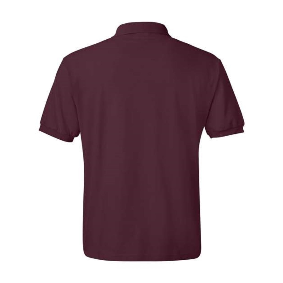 Hanes Ecosmart Jersey Sport Shirt - Maroon, L