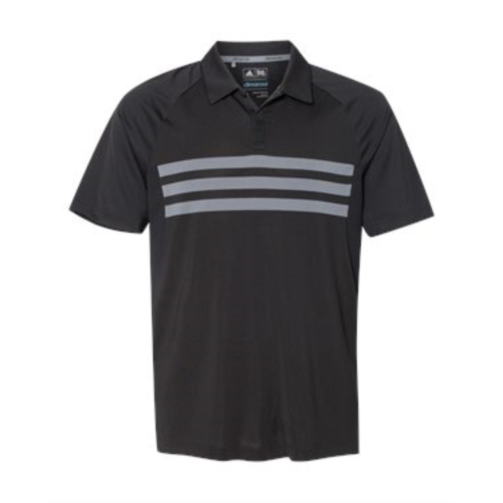 Climacool 3-Stripes Sport Shirt - Black/ Vista Grey/ Black