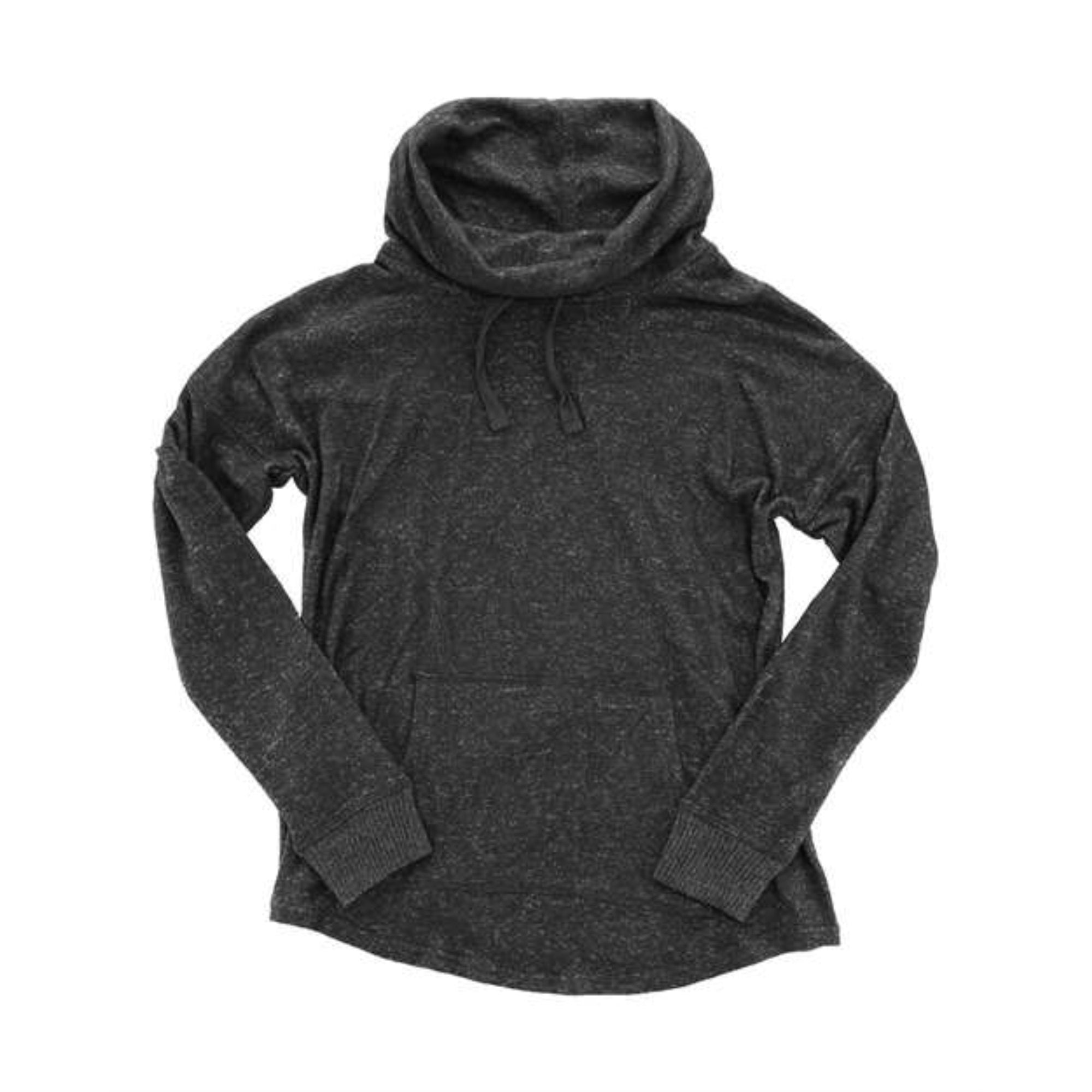 Boxercraft Women's Cuddle Cowl Pullover - Charcoal, L