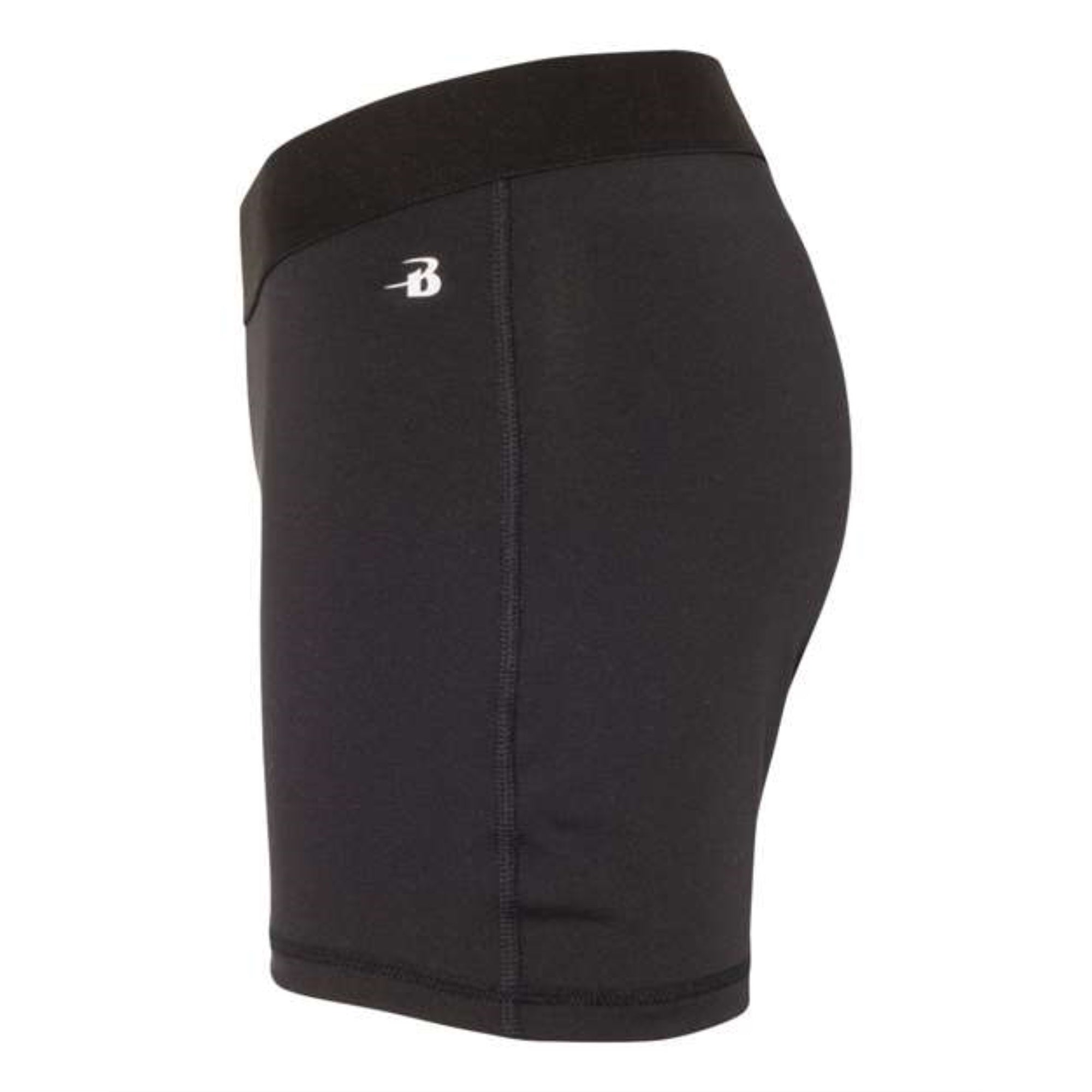Badger Womens 3 Pro-Compression Shorts - Black, Xl