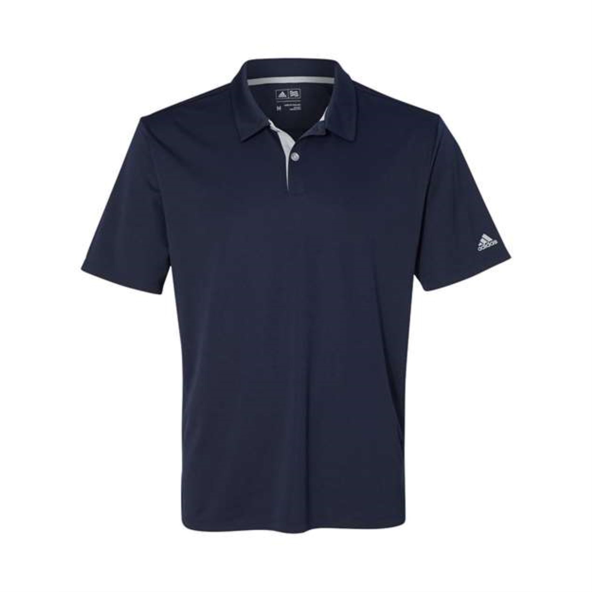 Adidas Gradient 3-Stripes Sport Shirt - Navy, M