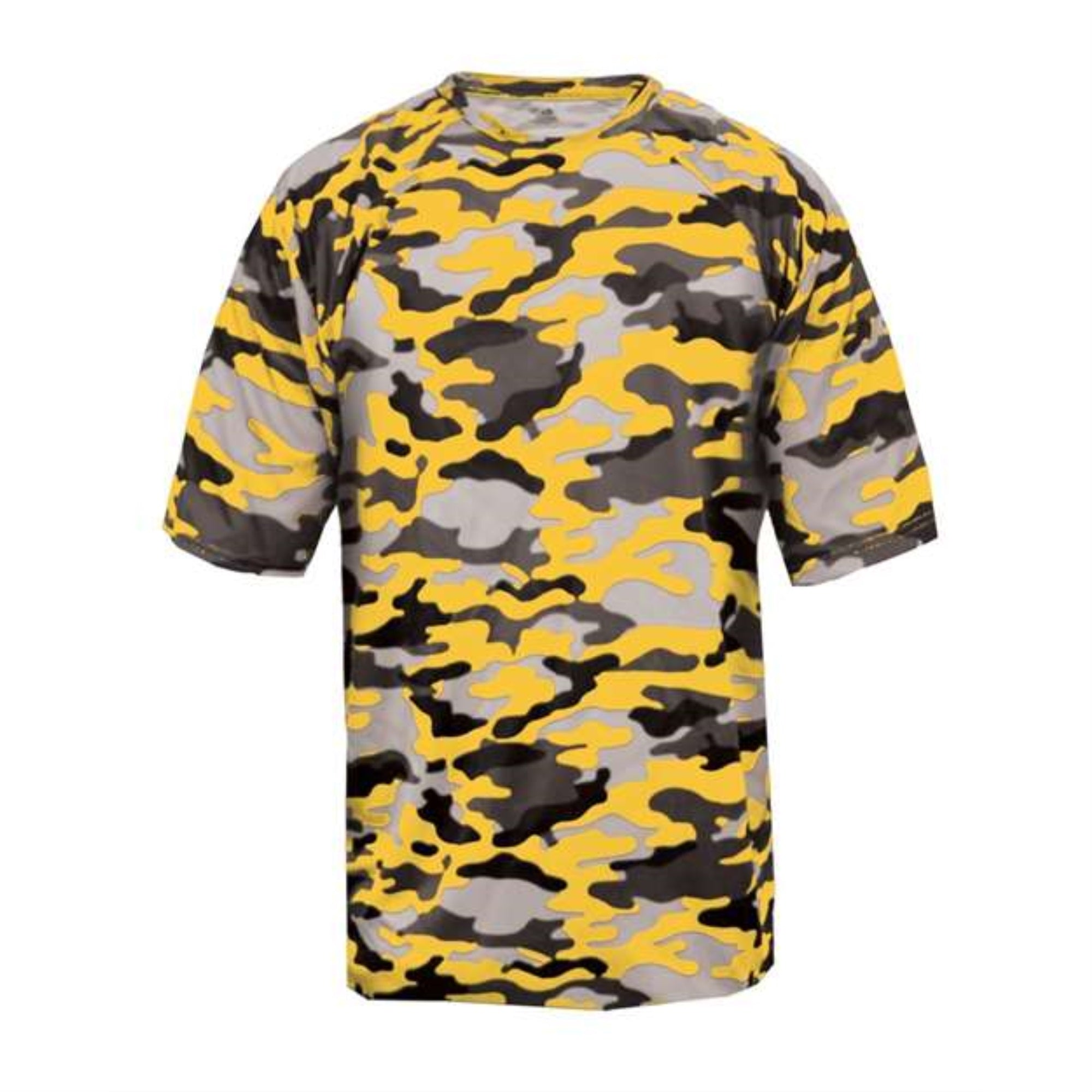 Badger Camo T-Shirt - Gold, S