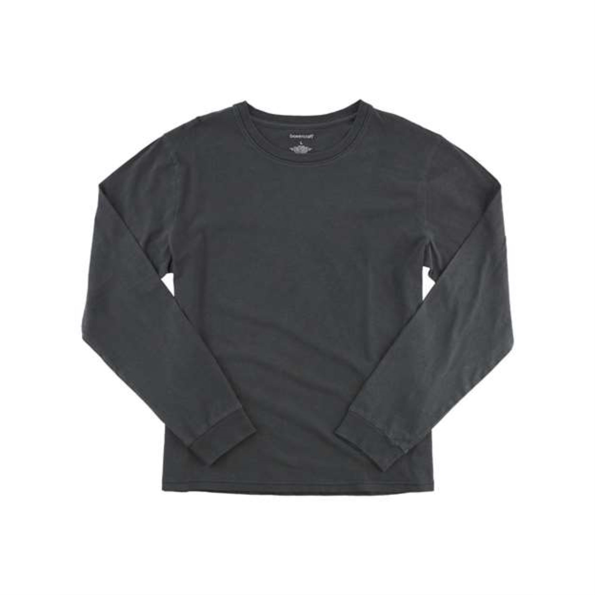 Boxercraft Vintage Long Sleeve T-Shirt - Black, S