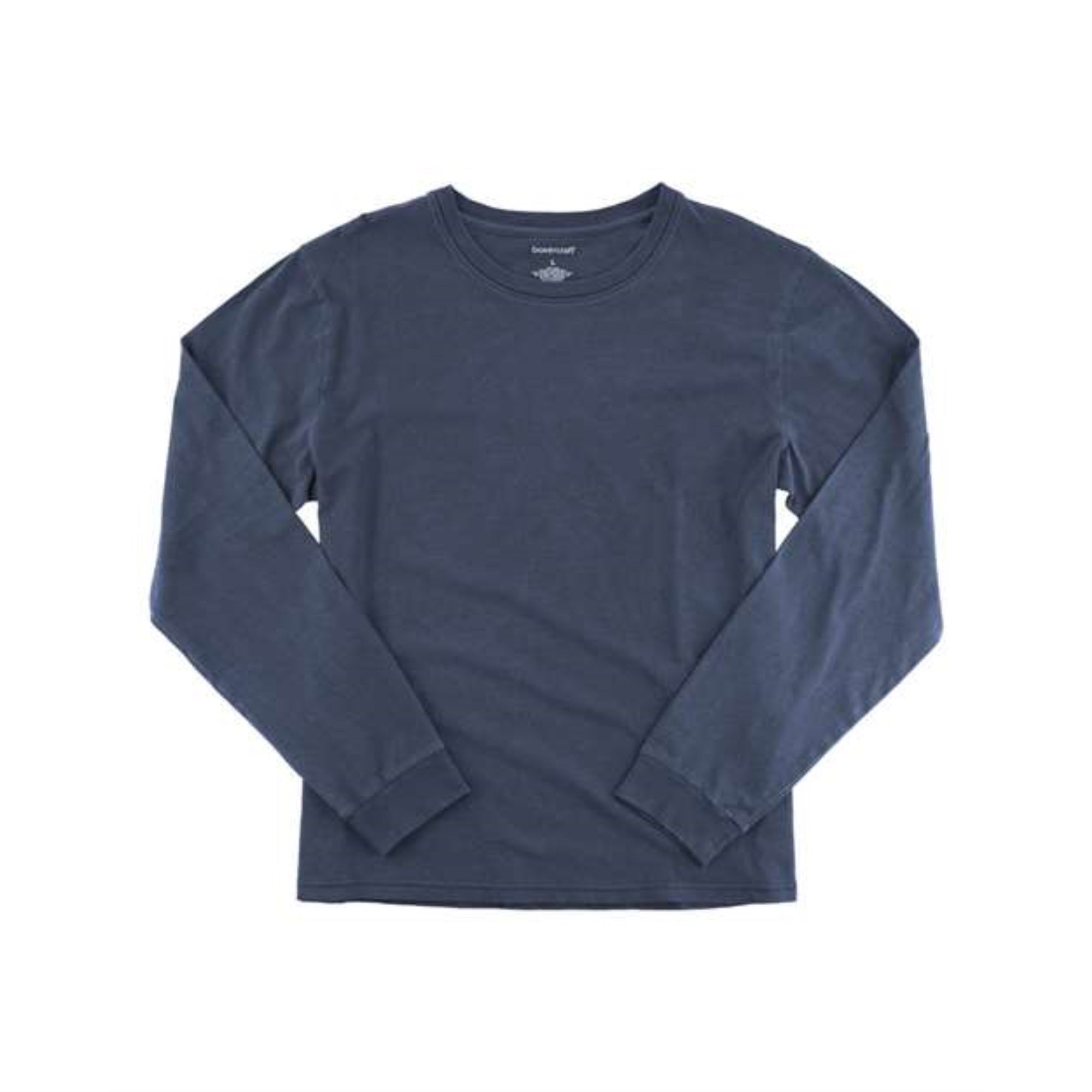 Boxercraft Vintage Long Sleeve T-Shirt - Navy, S