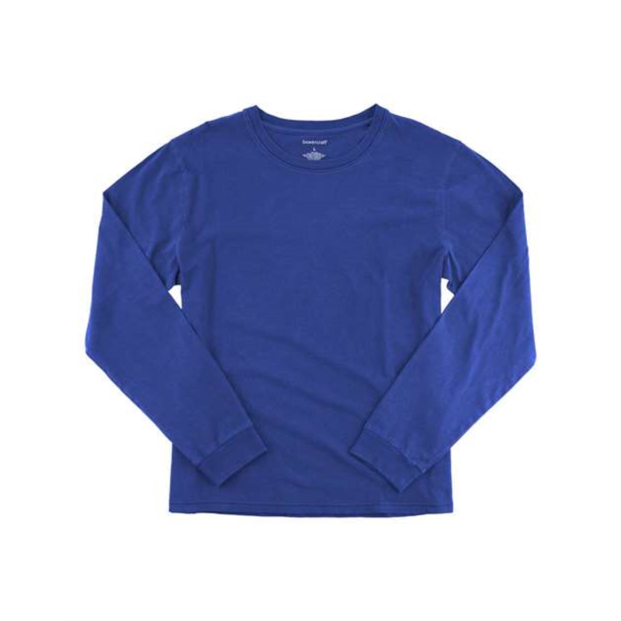 Boxercraft Vintage Long Sleeve T-Shirt - Royal, L