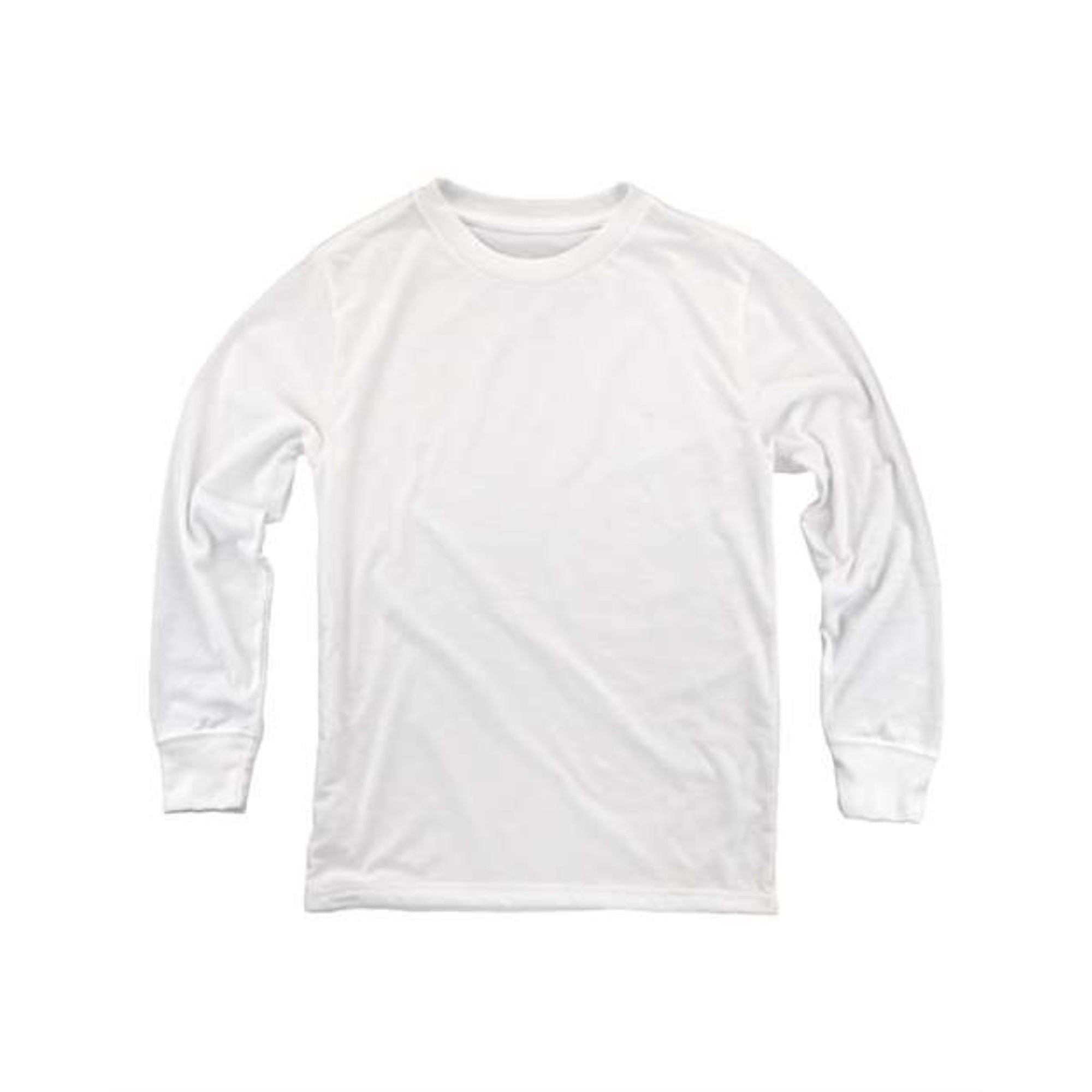 Boxercraft Essential Long Sleeve T-Shirt - White, L
