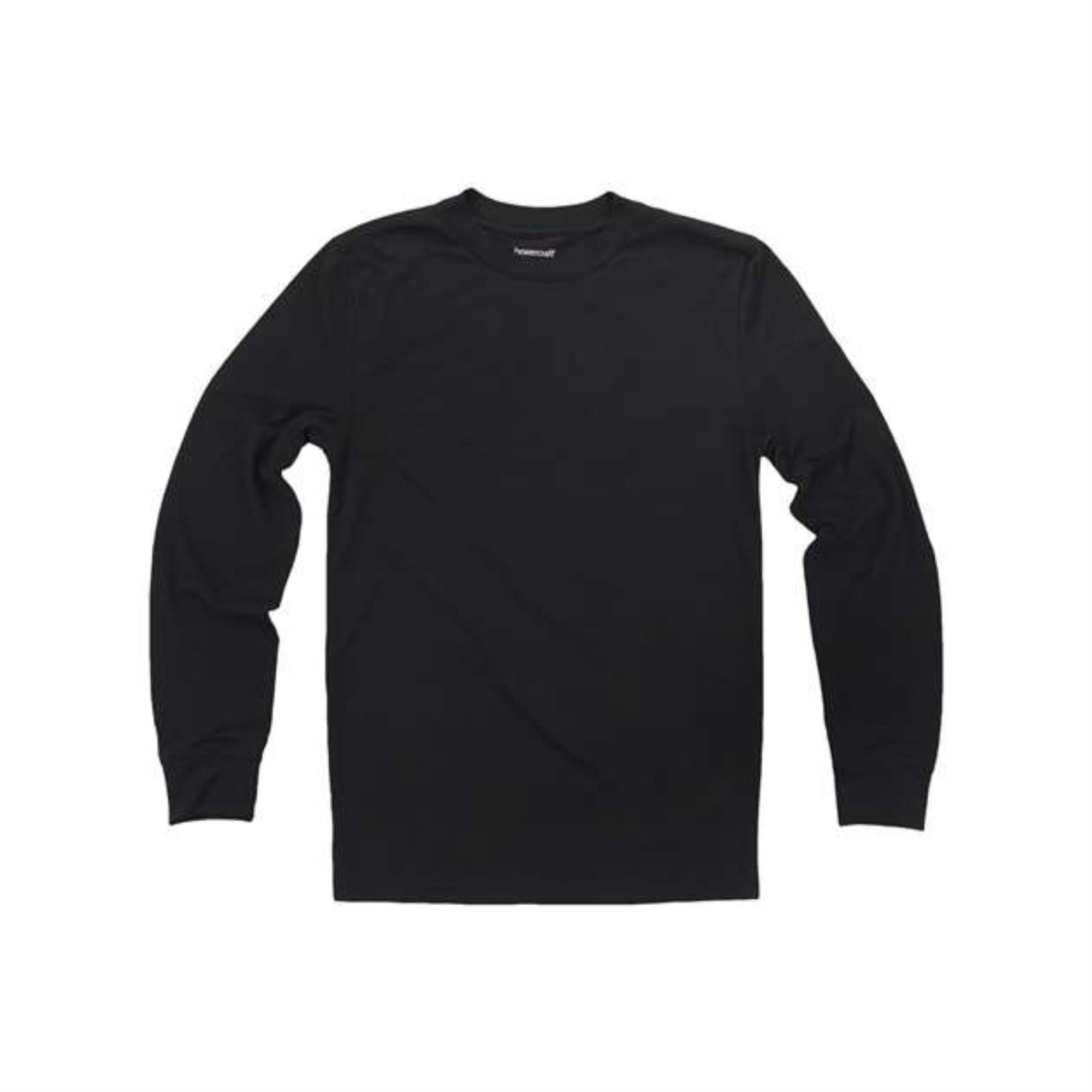Boxercraft Essential Long Sleeve T-Shirt - Black, M