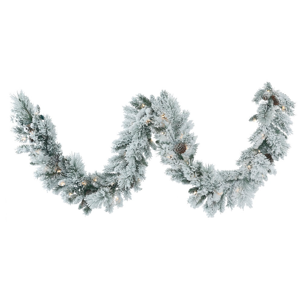 Vickerman 9' x 12″ Flkd Ashton Garl Dura-Lit 50CL - B160312