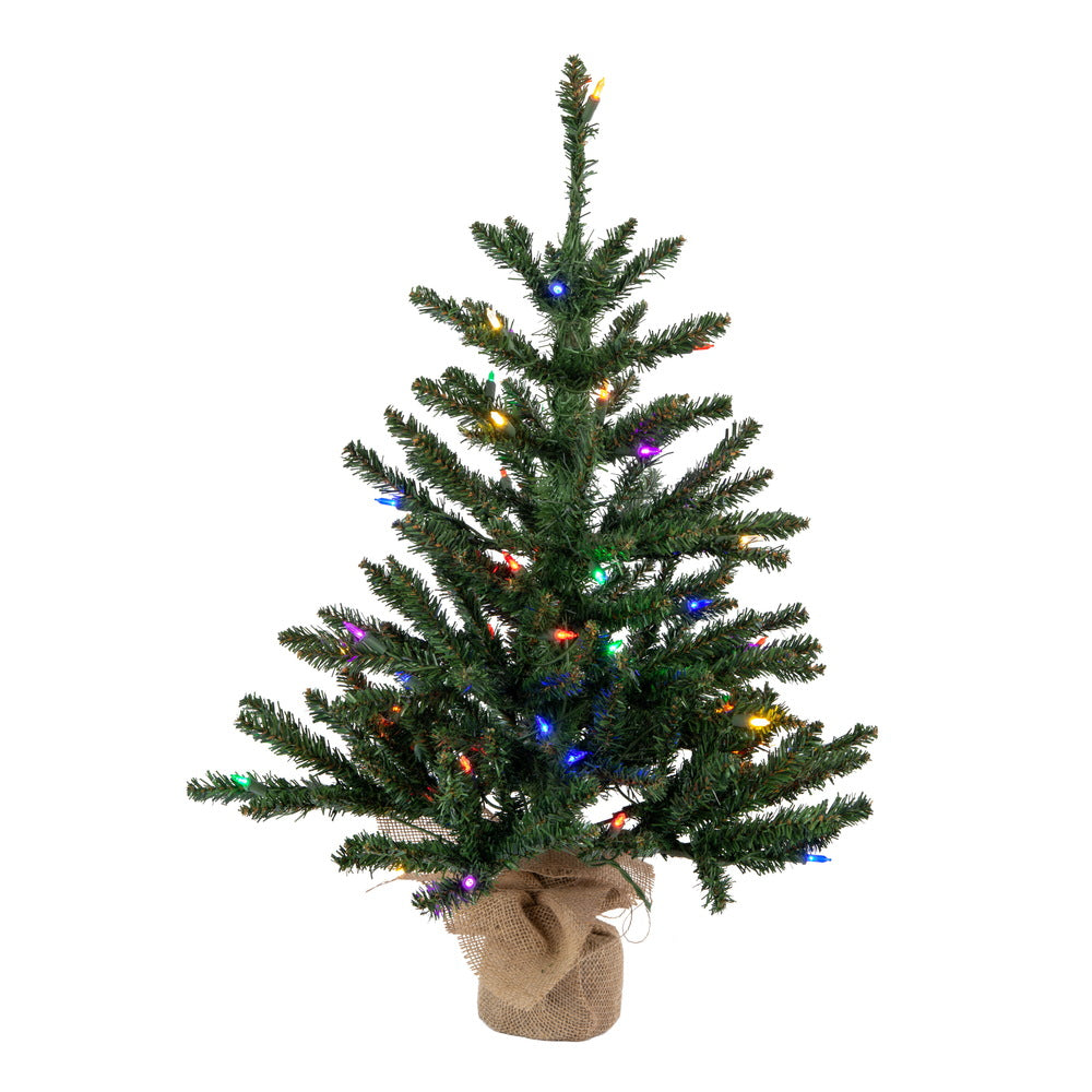 Vickerman 30″ Anoka W/Burlap Base Dural LED 50MU - B160432LED