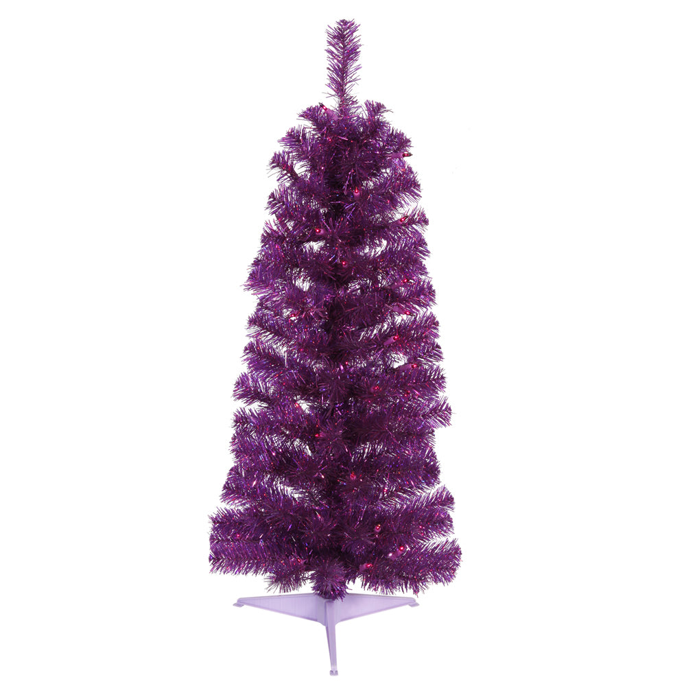 Vickerman 3' x 14″ Purple Pencil Dural LED 50PU - B163631LED