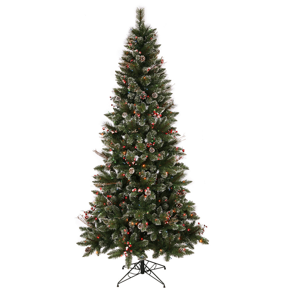 Vickerman 6' x 36″ SnowTip Berry Dural LED 250MU - B166262LED