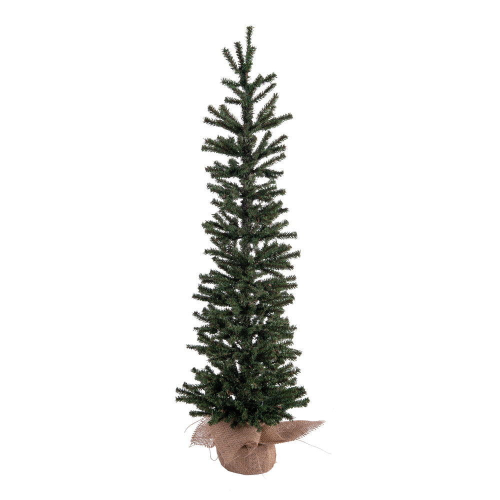 Vickerman 3' x 11″ Mini Pine Tree 378T Burlap Base - B166830