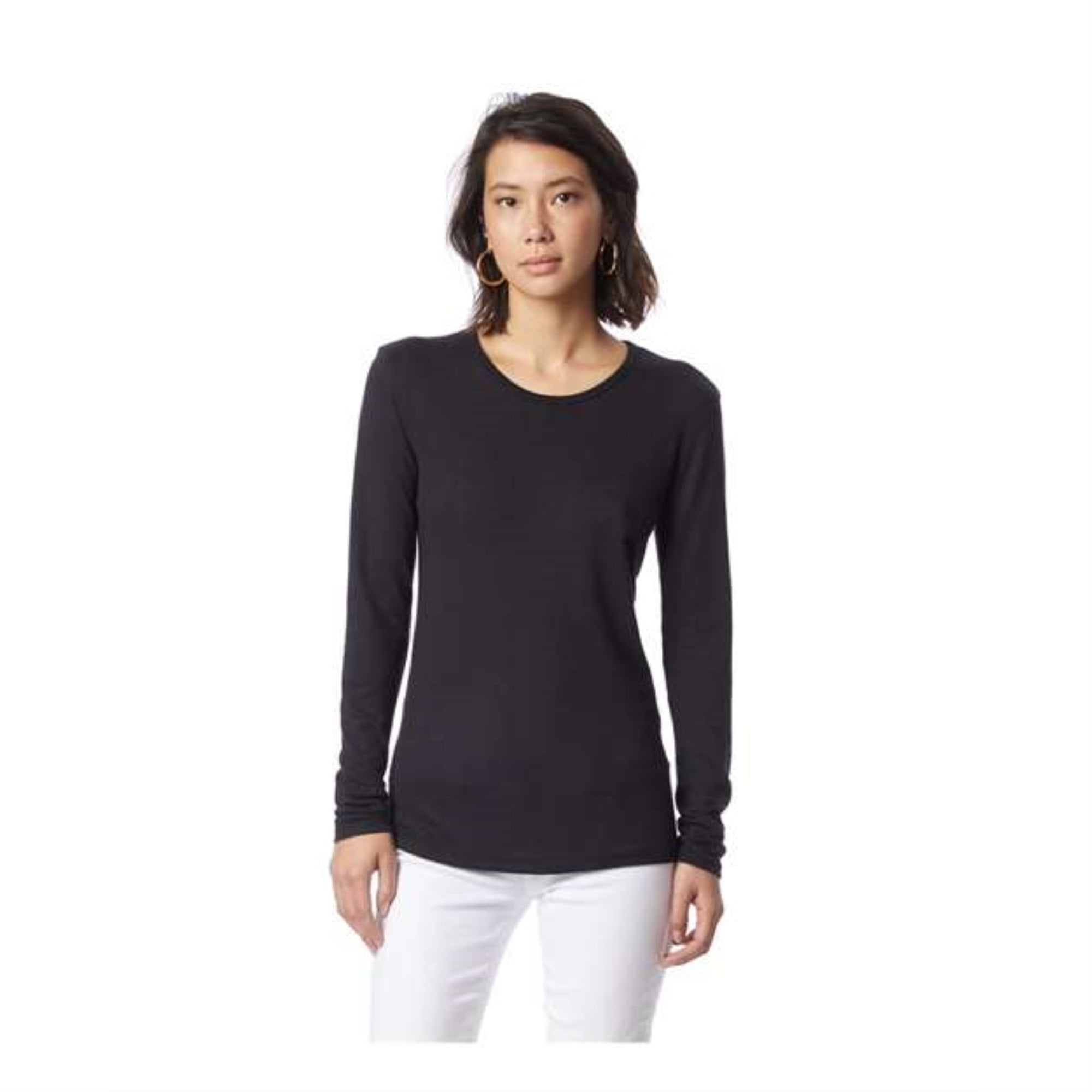 Alternative Women's Keepsake Long Sleeve Tee - Black, XS
