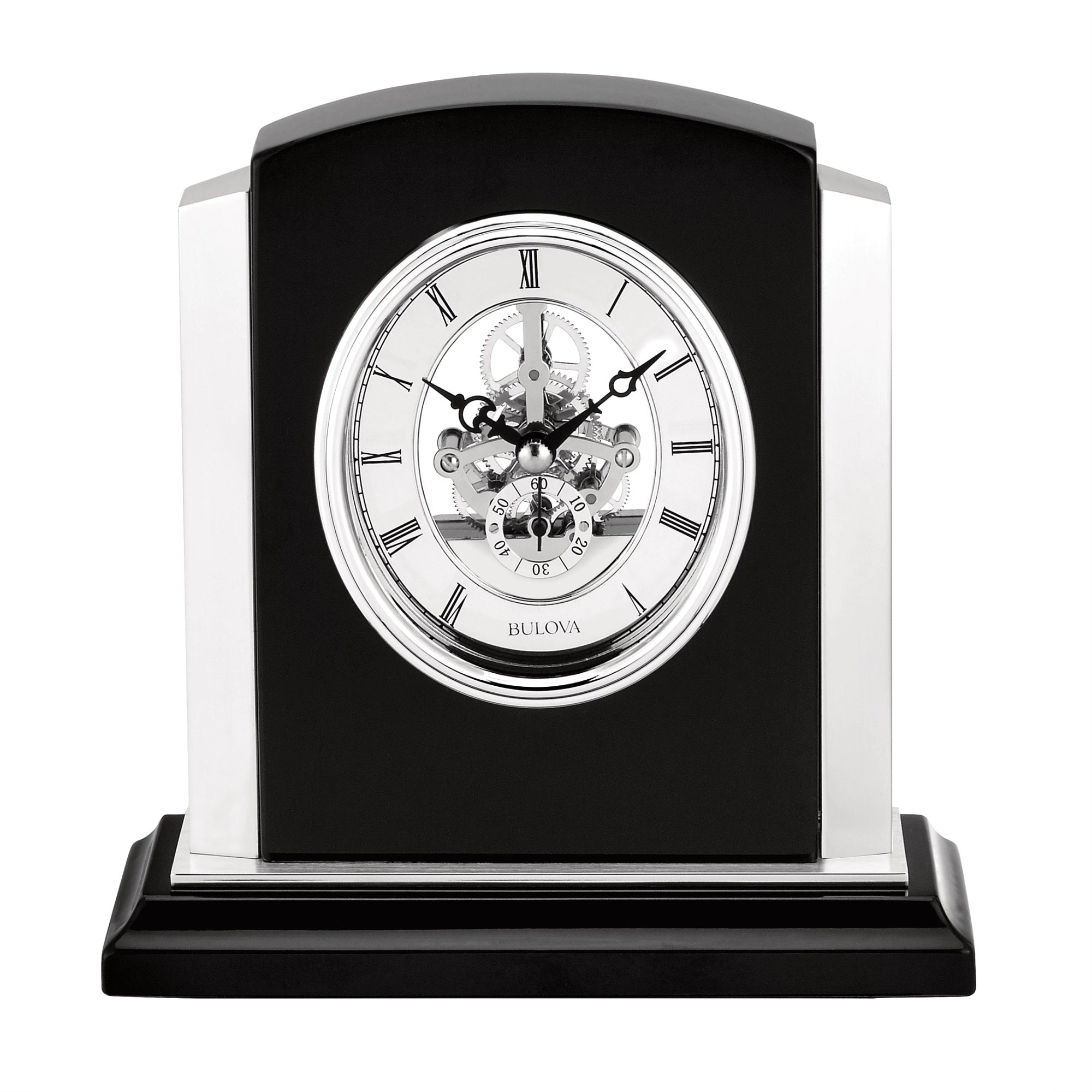Bulova Clocks, Skeleton Table Top, B1715 ,Faith, Accent Dcor