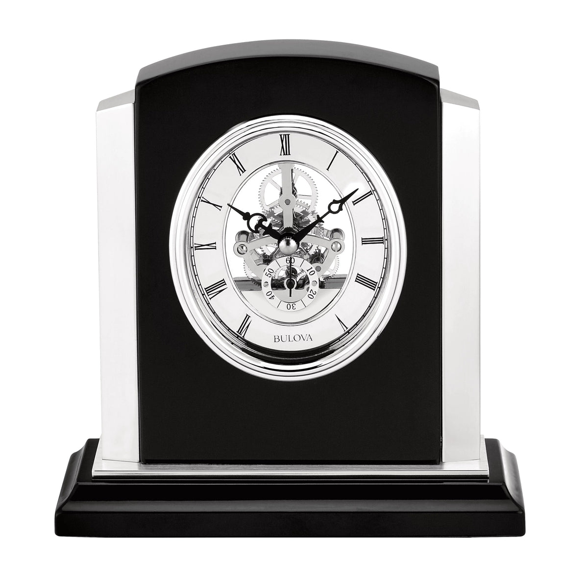 Bulova Clocks, Skeleton Table Top, B1715 ,Faith, Accent Dcor