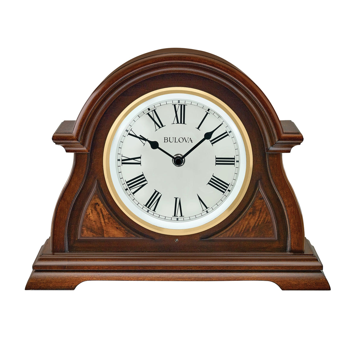 Bulova Clocks B1851 , Bostonian, 3 Chimes, Lighted Dial, Quartz Movement.