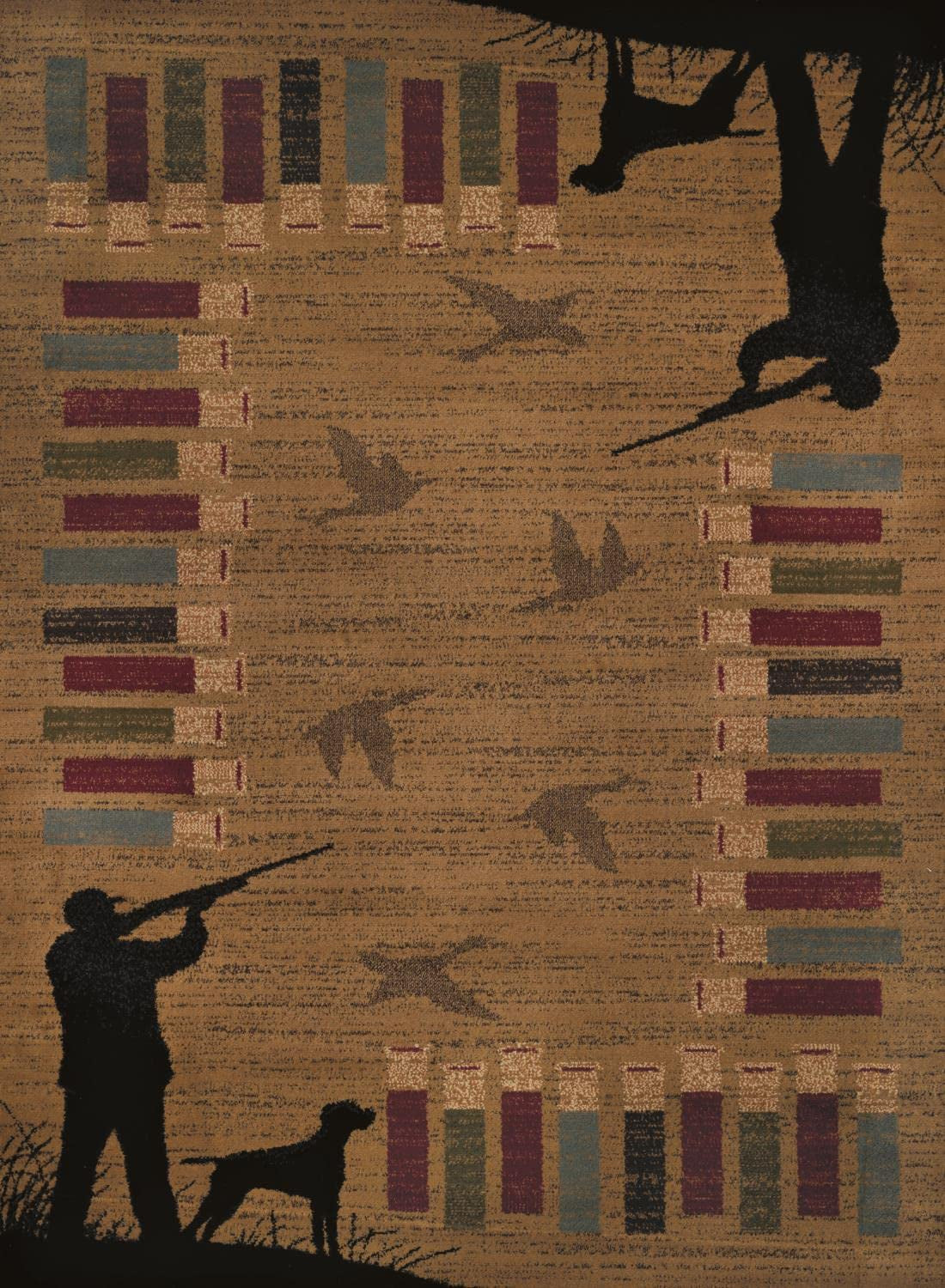 United Weavers Affinity Bird Shot Gold Accent Rug 110 x 3