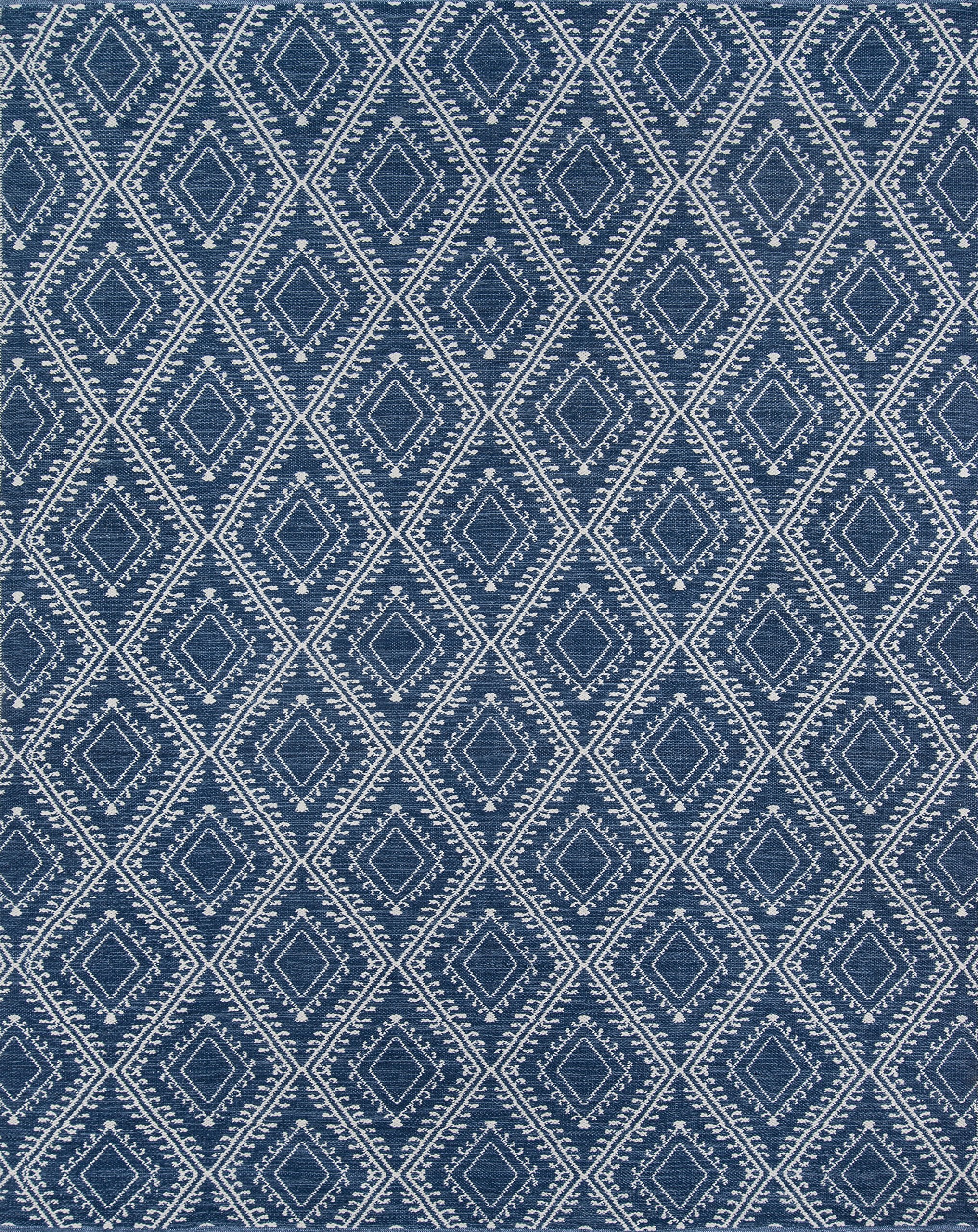 Erin Gates Easton EAS-1 Navy Pleasant 86 X 116″
