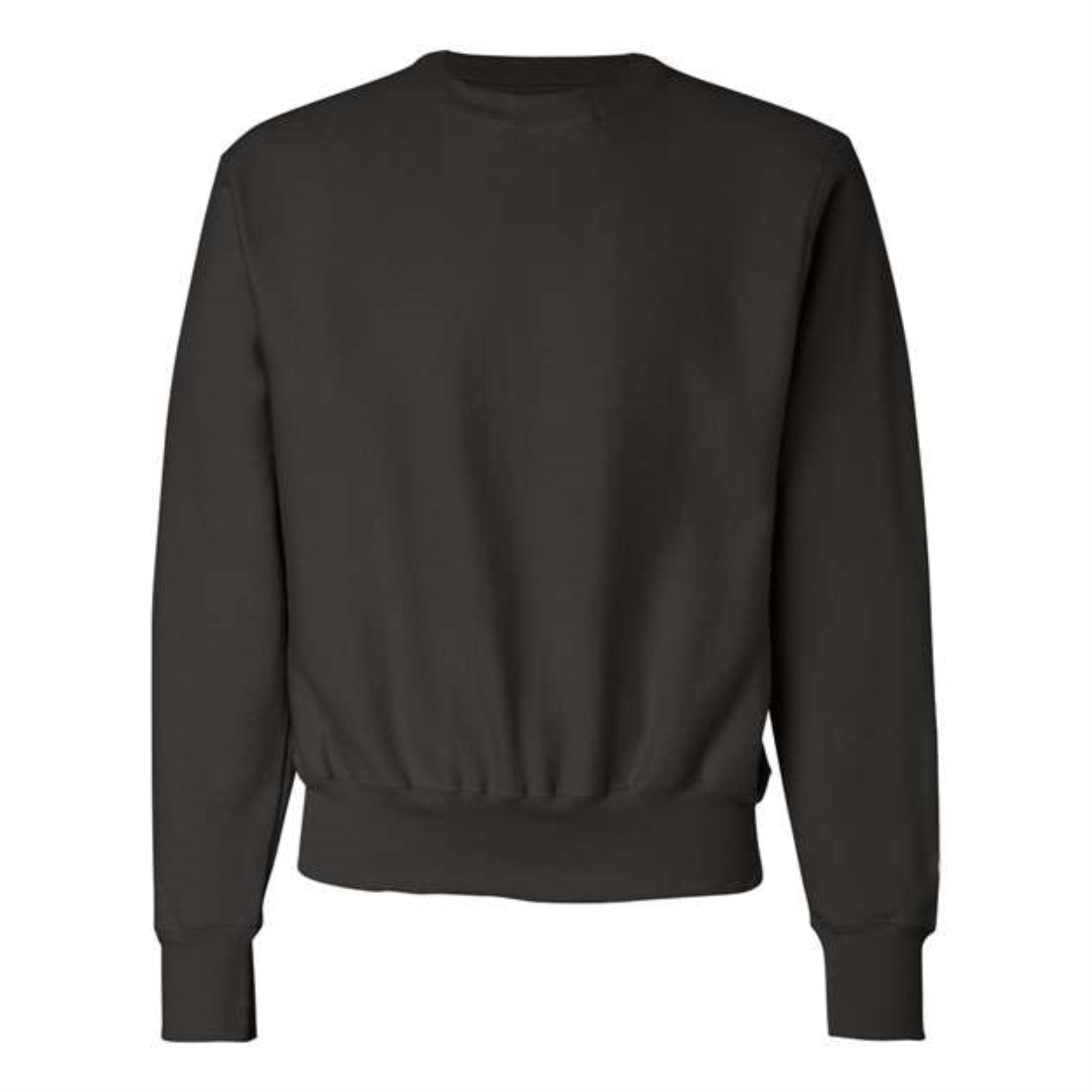 Champion Reverse Weave Crewneck Sweatshirt - Black, L