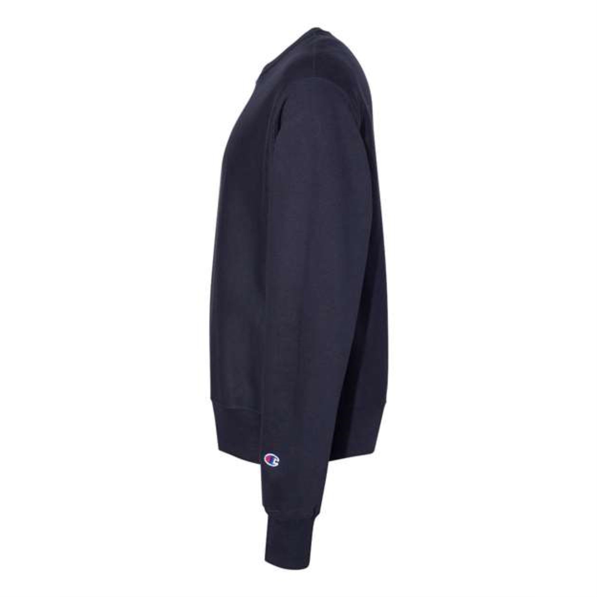 Champion Reverse Weave Crewneck Sweatshirt - Navy, L