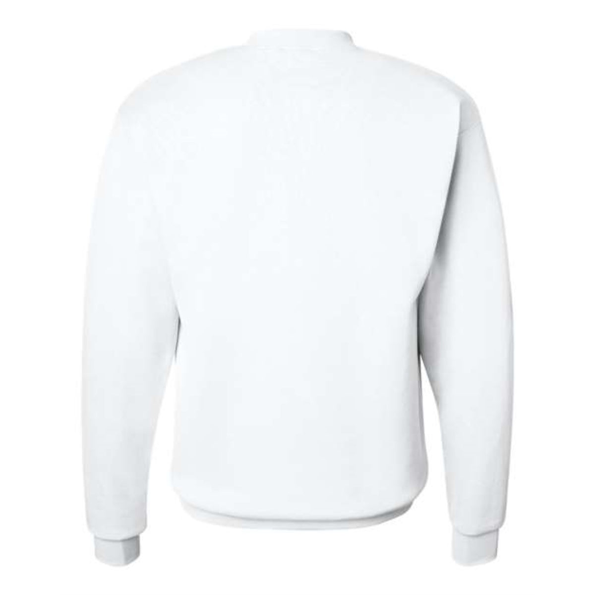 Hanes Ecosmart Crewneck Sweatshirt - White, L