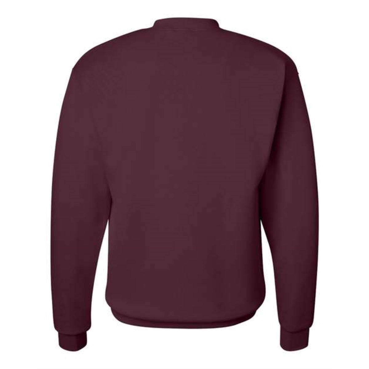 Hanes Ecosmart Crewneck Sweatshirt - Maroon, S