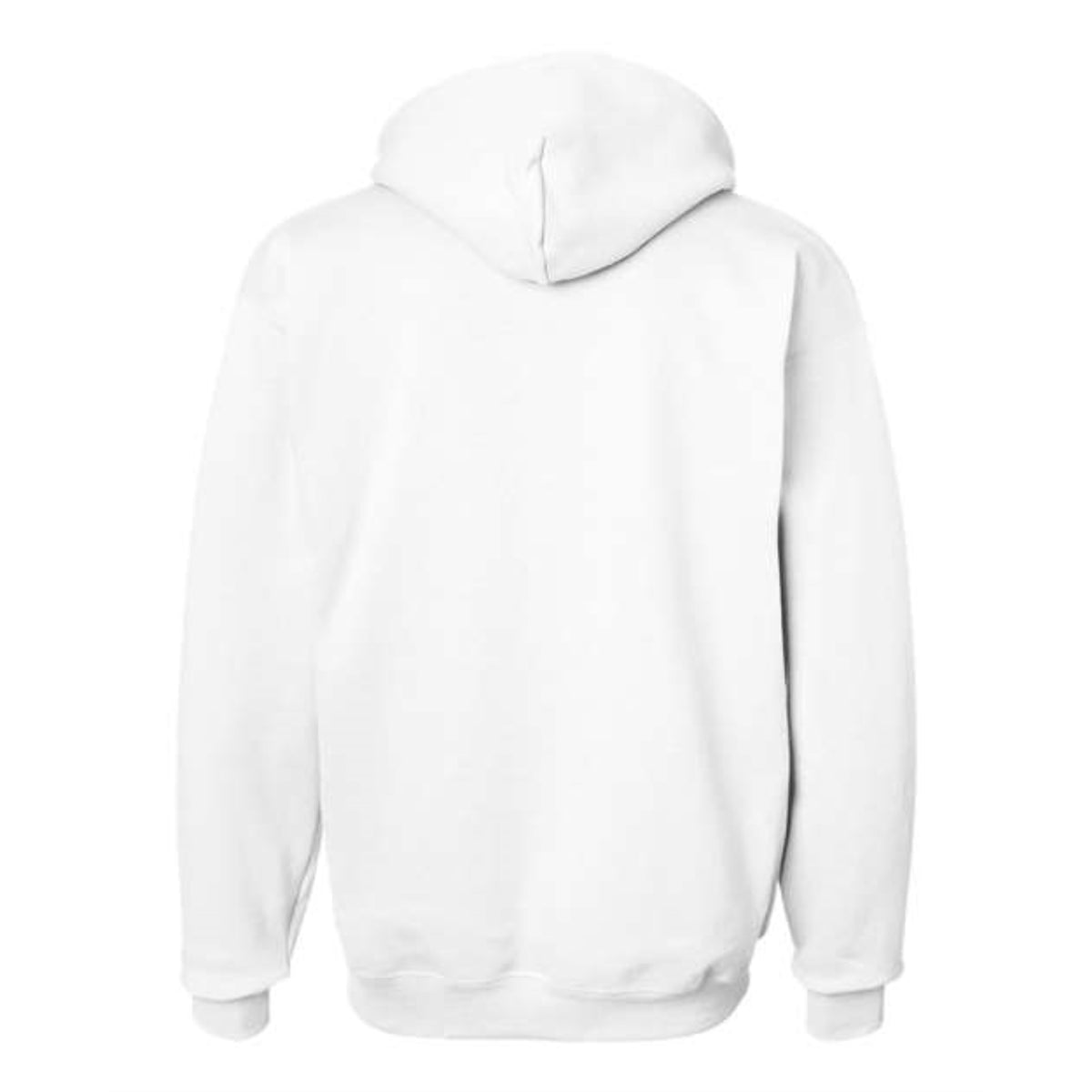 Hanes Ultimate Cotton Hooded Sweatshirt - White, L