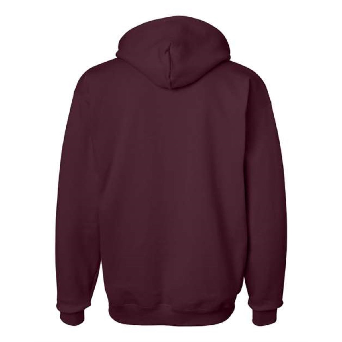 Hanes Ultimate Cotton Hooded Sweatshirt - Maroon, S