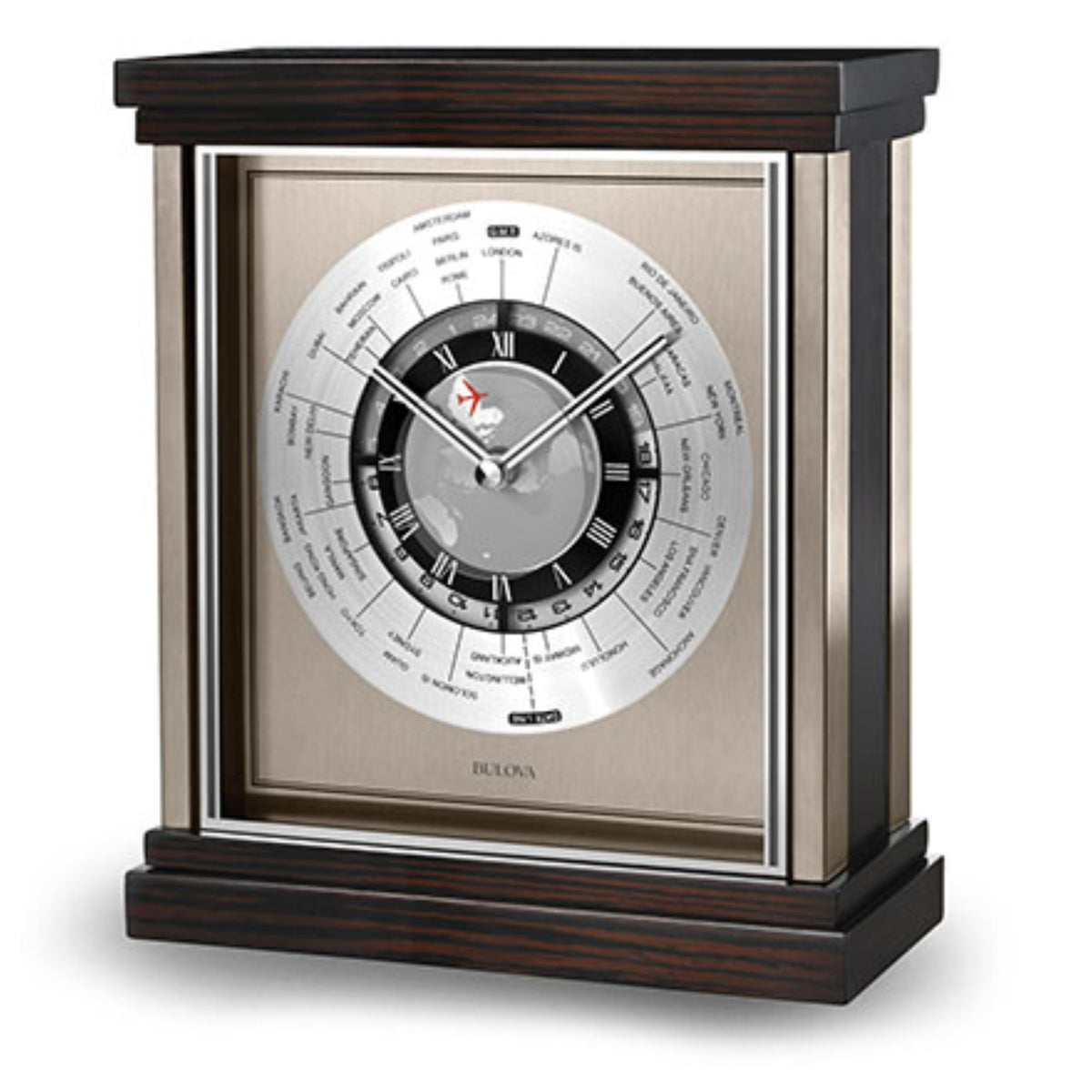 Bulova B2258 Wyndmere Clock