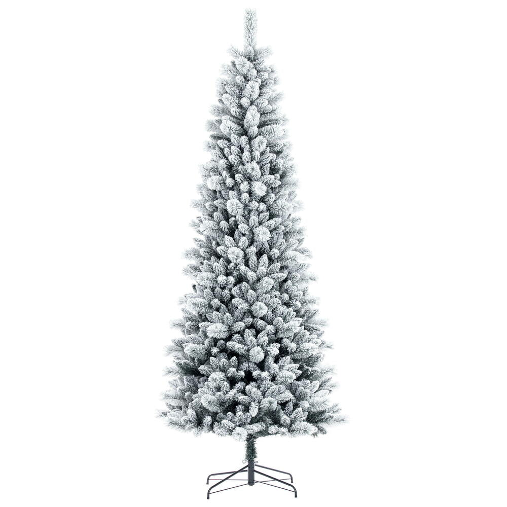 7.5' x 36” Flocked White Pine  938Tips