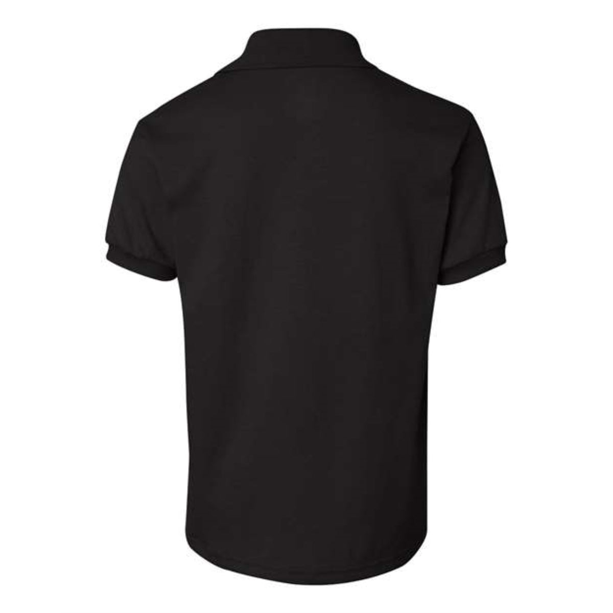 Hanes Youth Ecosmart Jersey Sport Shirt - Black, Xs