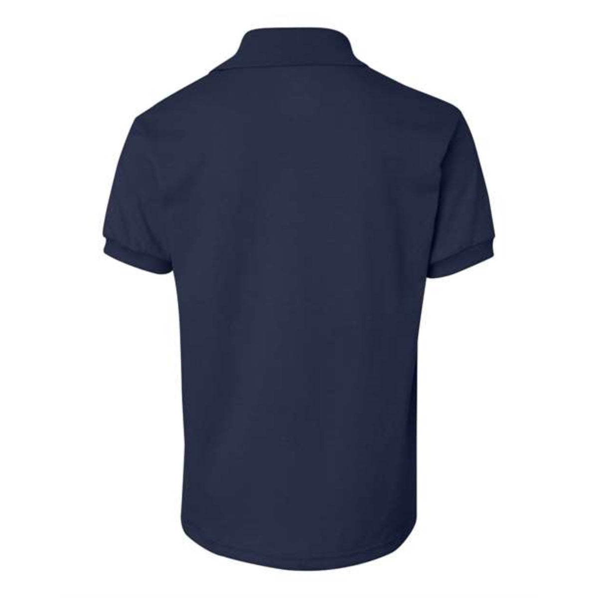 Hanes Youth Ecosmart Jersey Sport Shirt - Navy, Xl