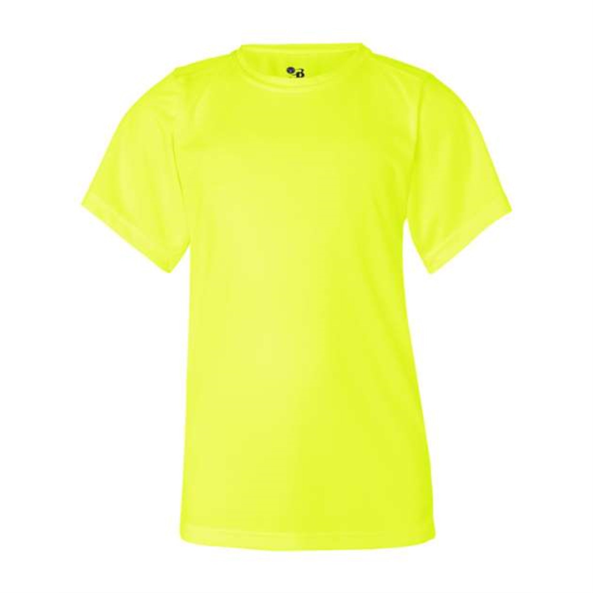 Badger Youth B-Core T-Shirt - Safety Yellow, Xl