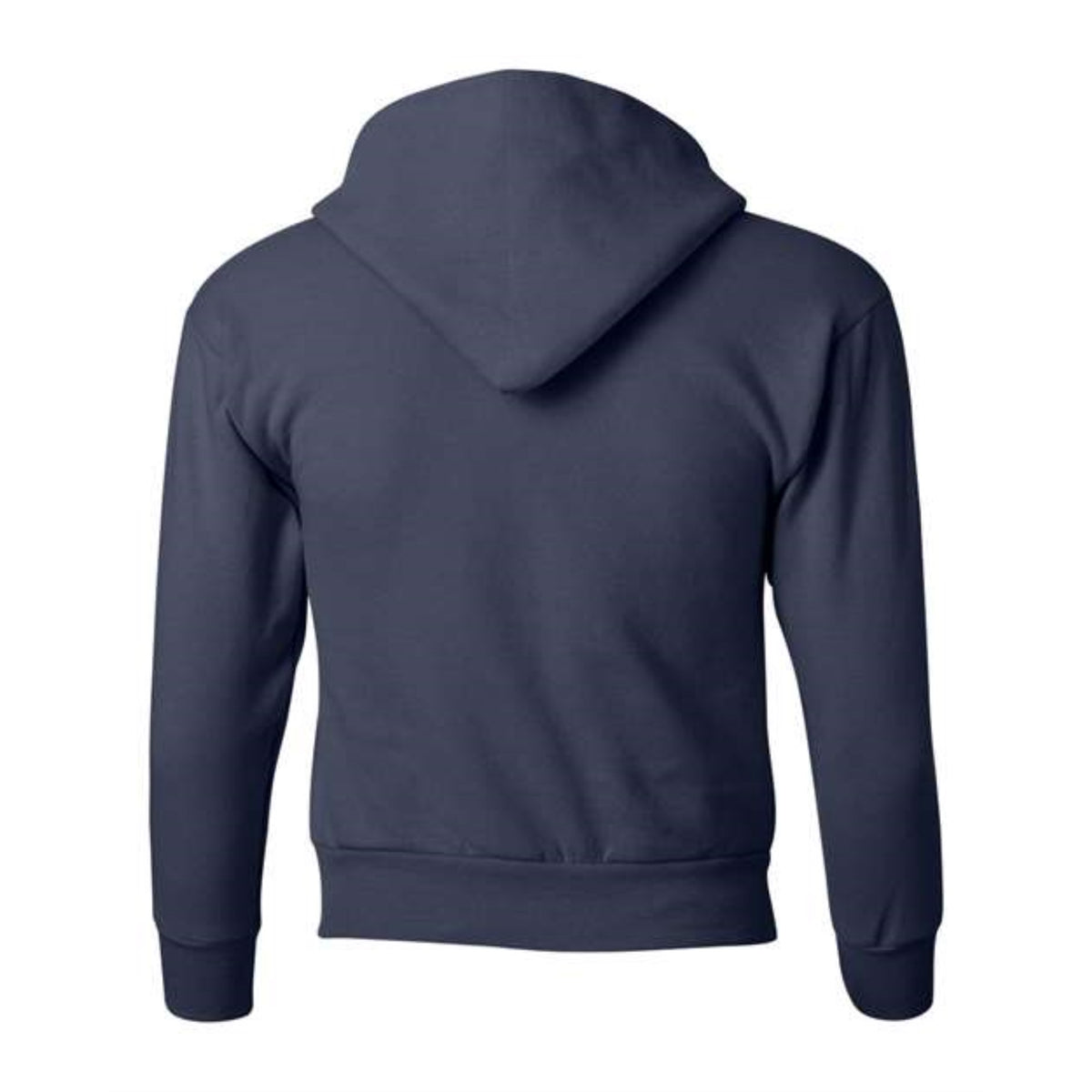 Hanes Ecosmart Youth Hooded Sweatshirt - Navy, Xl