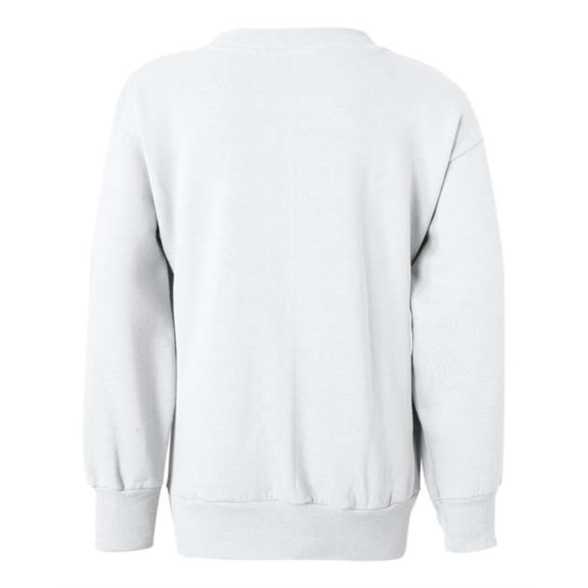 Hanes Ecosmart Youth Crewneck Sweatshirt - White, S