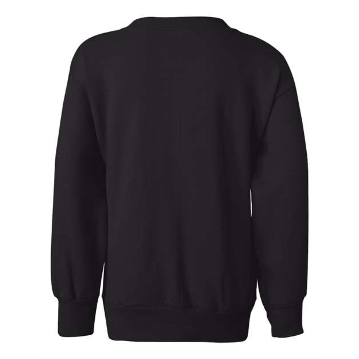 Hanes Ecosmart Youth Crewneck Sweatshirt - Black, Xl