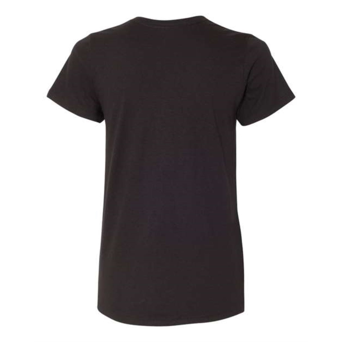 Hanes Comfortsoft Womens V-Neck Short Sleeve T-Shirt - Black, S
