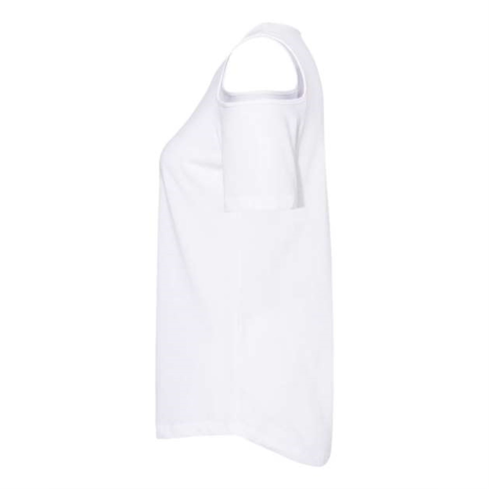 Boxercraft Women's Cold Shoulder T-Shirt - White, L