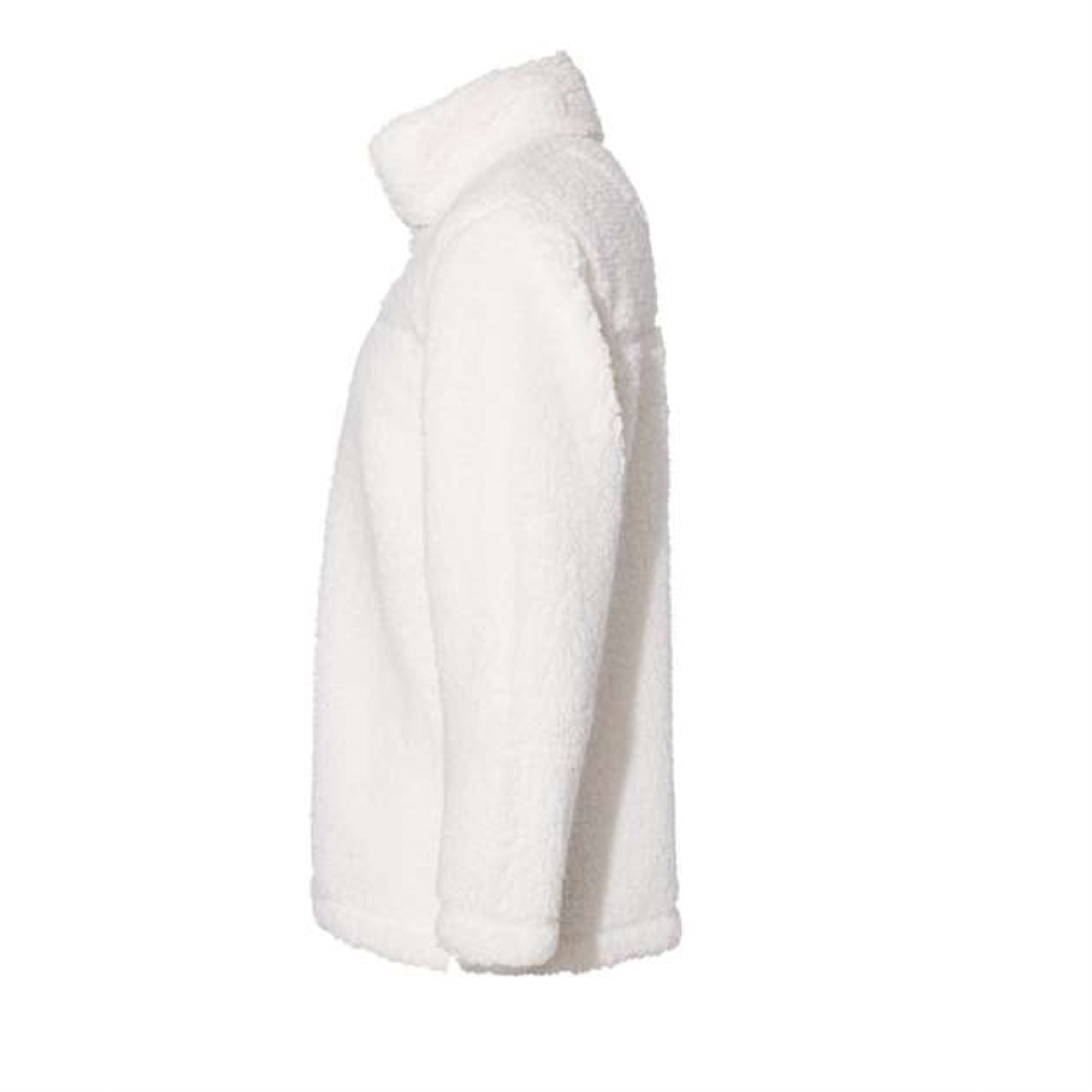 Boxercraft Unisex Sherpa Fleece Quarter-Zip Pullover - Natural, M