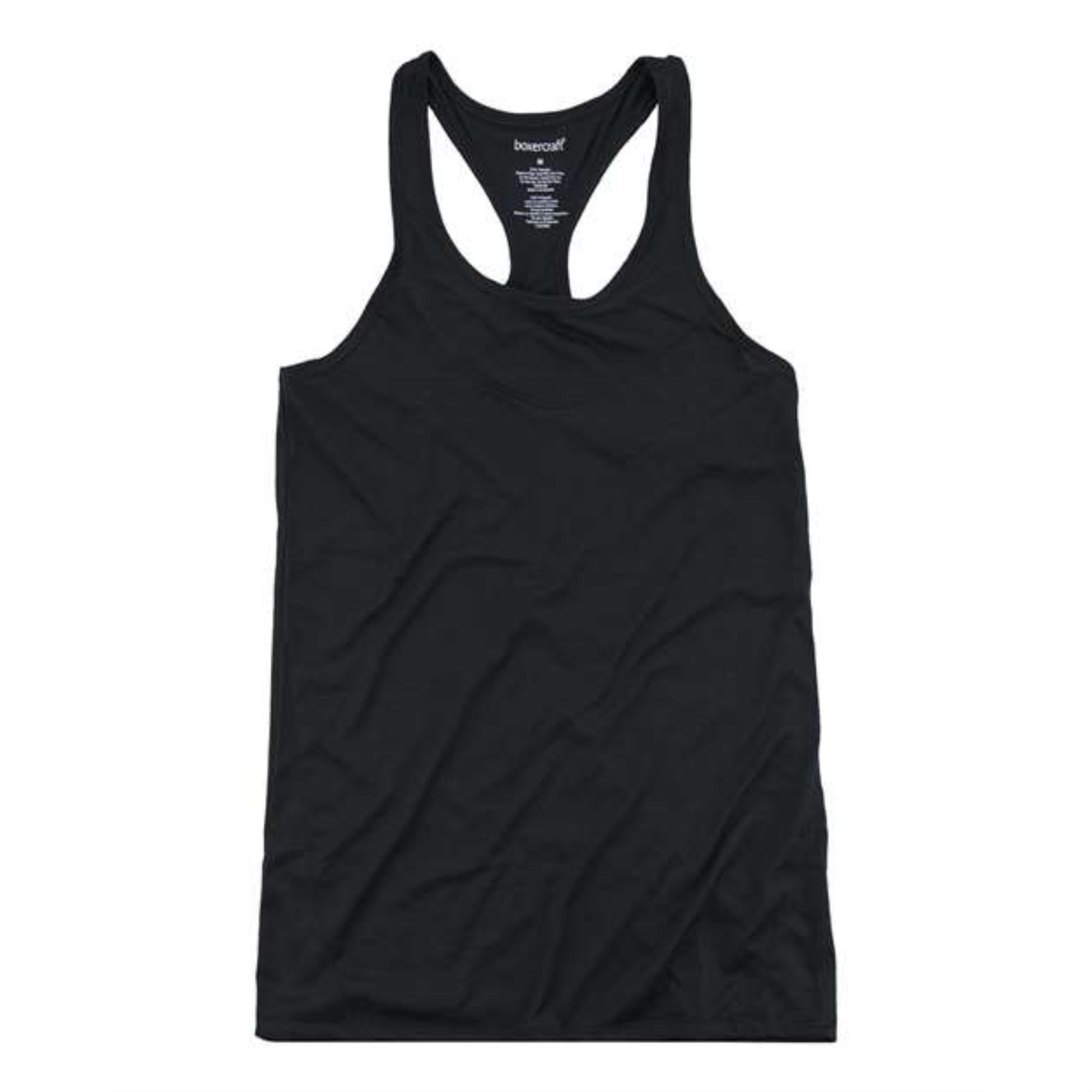 Boxercraft Girls' Tiger Slub Tank Top - Black, M