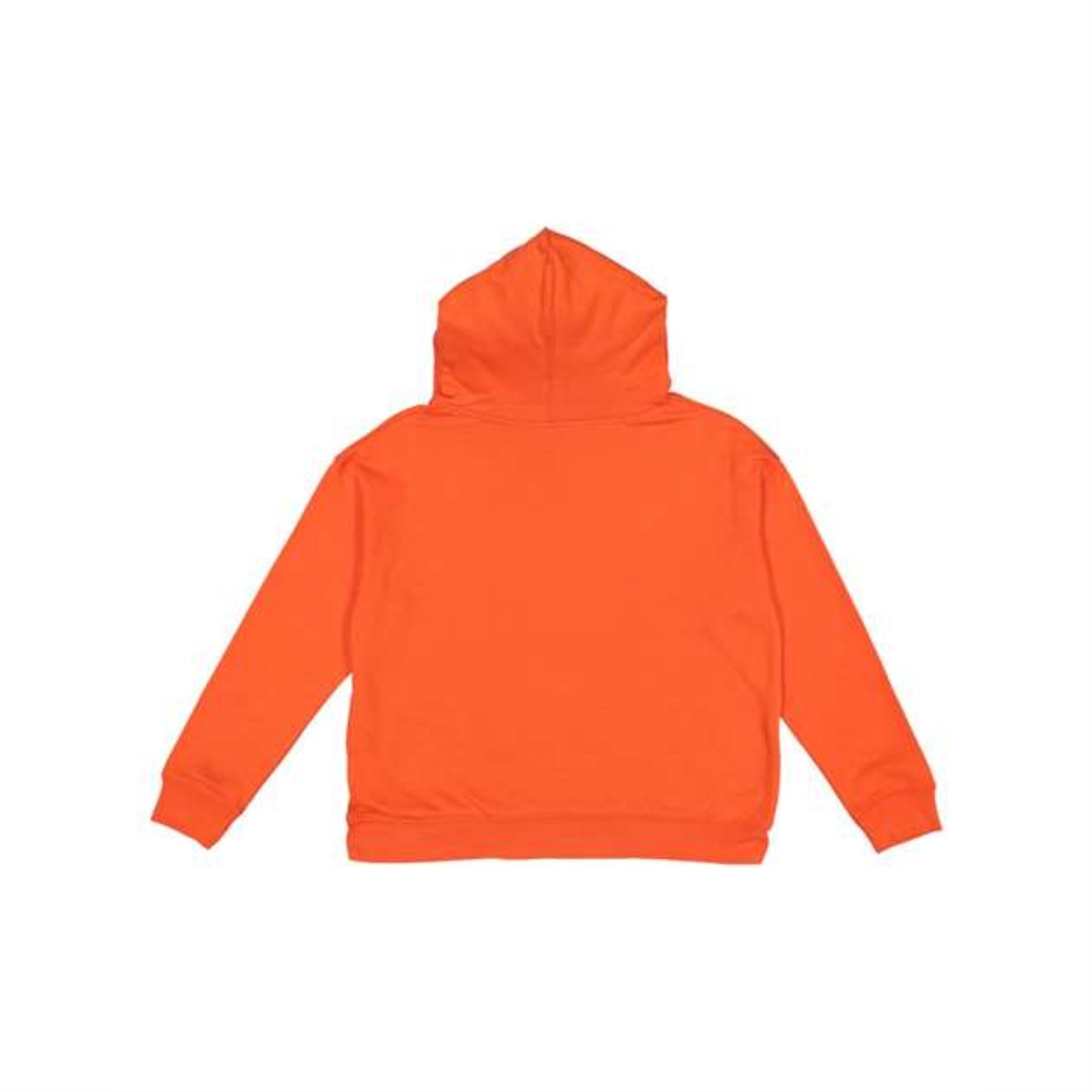 LAT Youth Pullover Hooded Sweatshirt - Orange, M