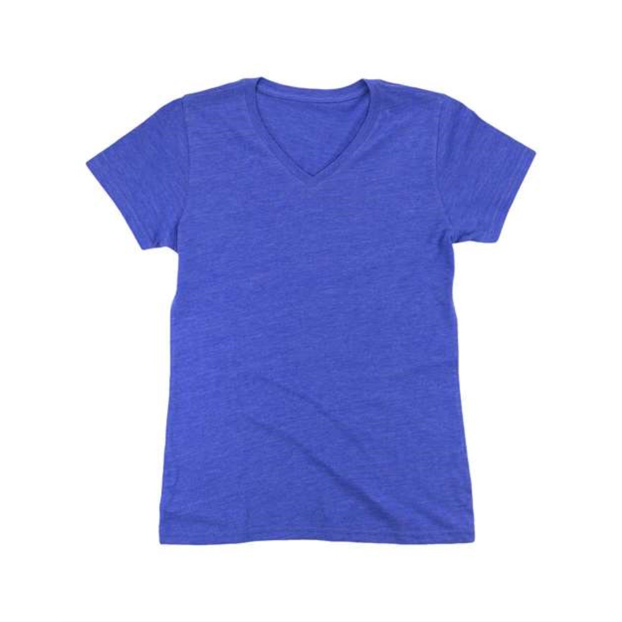 Boxercraft Women's Relaxed V-Neck T-Shirt - Royal, S