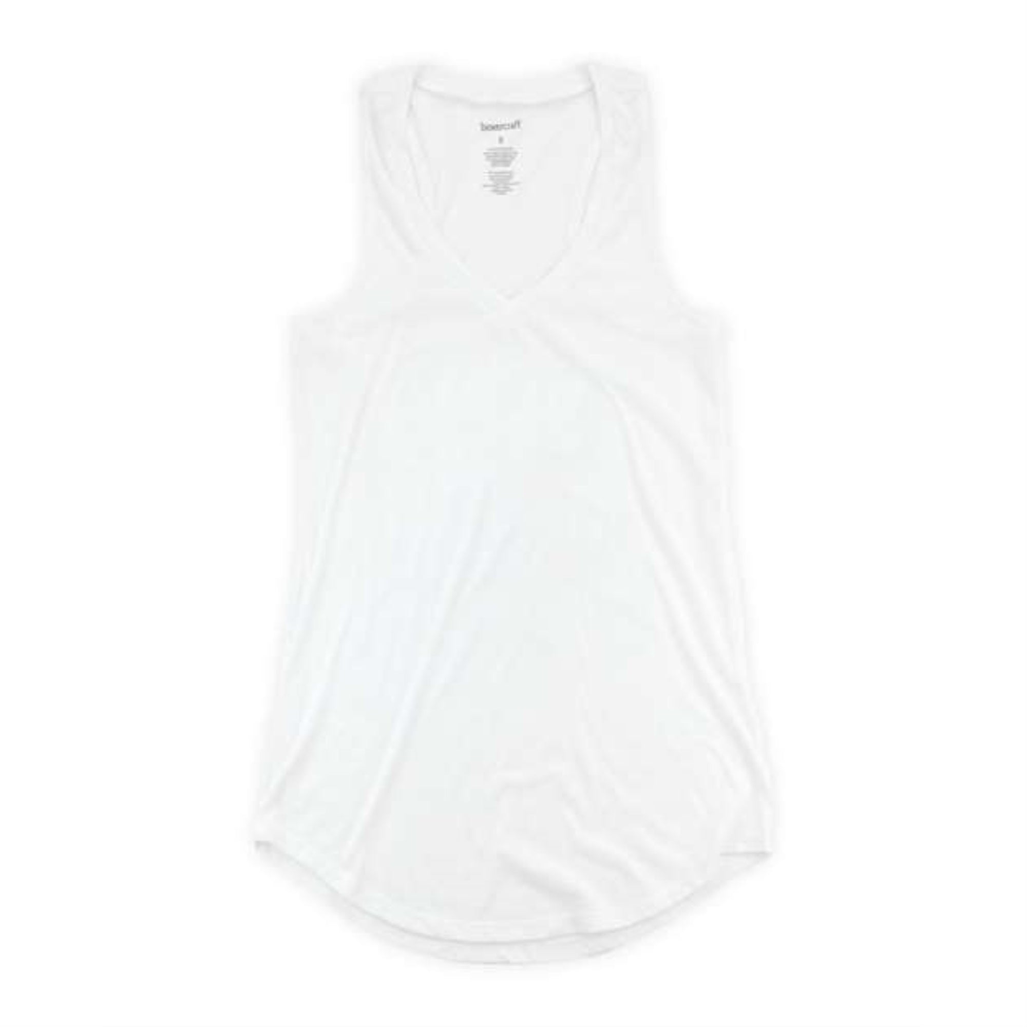 Boxercraft Girls' At Ease Tank Top - White, S