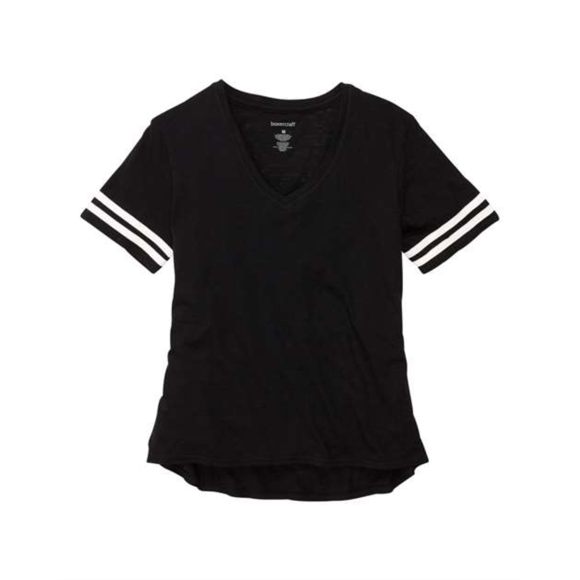 Boxercraft Girls' Sporty Slub T-Shirt - Black, M