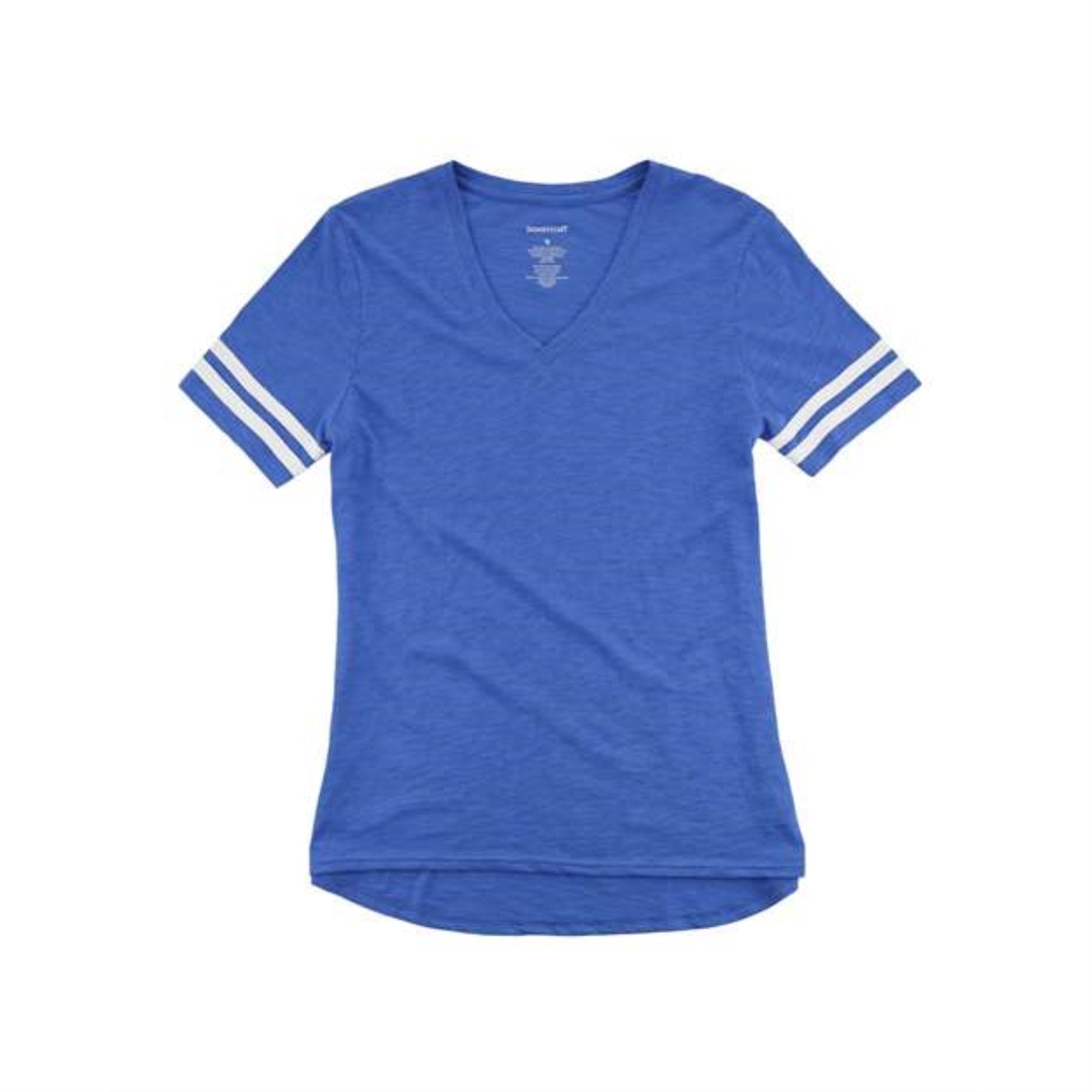 Boxercraft Girls' Sporty Slub T-Shirt - Royal, S